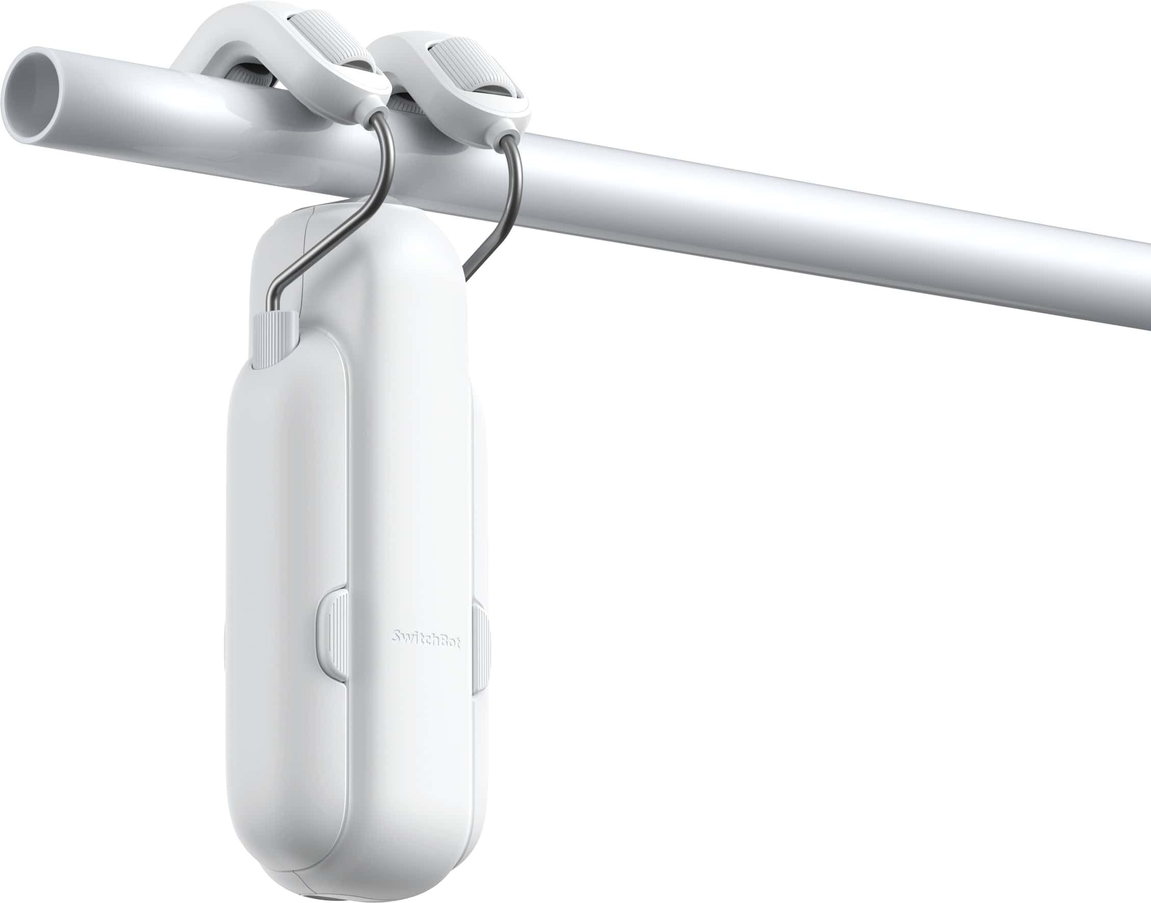 SwitchBot Smart Curtain 3 Rod, Automatischer Vorhangöffner weiß