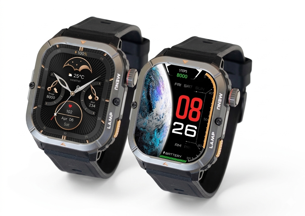 AGM Watch Legion 3, Schwarz Smartwatch GTIN (EAN): 6934663606931
