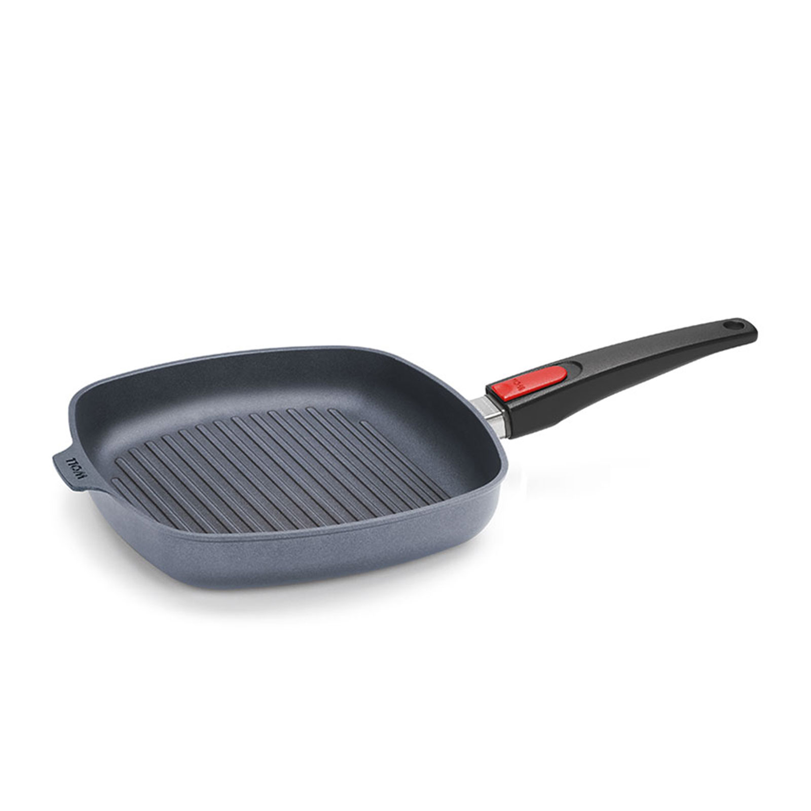 Woll, Guss-Steakpfanne viereckig, mit Rillen Diamond Lite Größe 24 x 24 mit Induktion