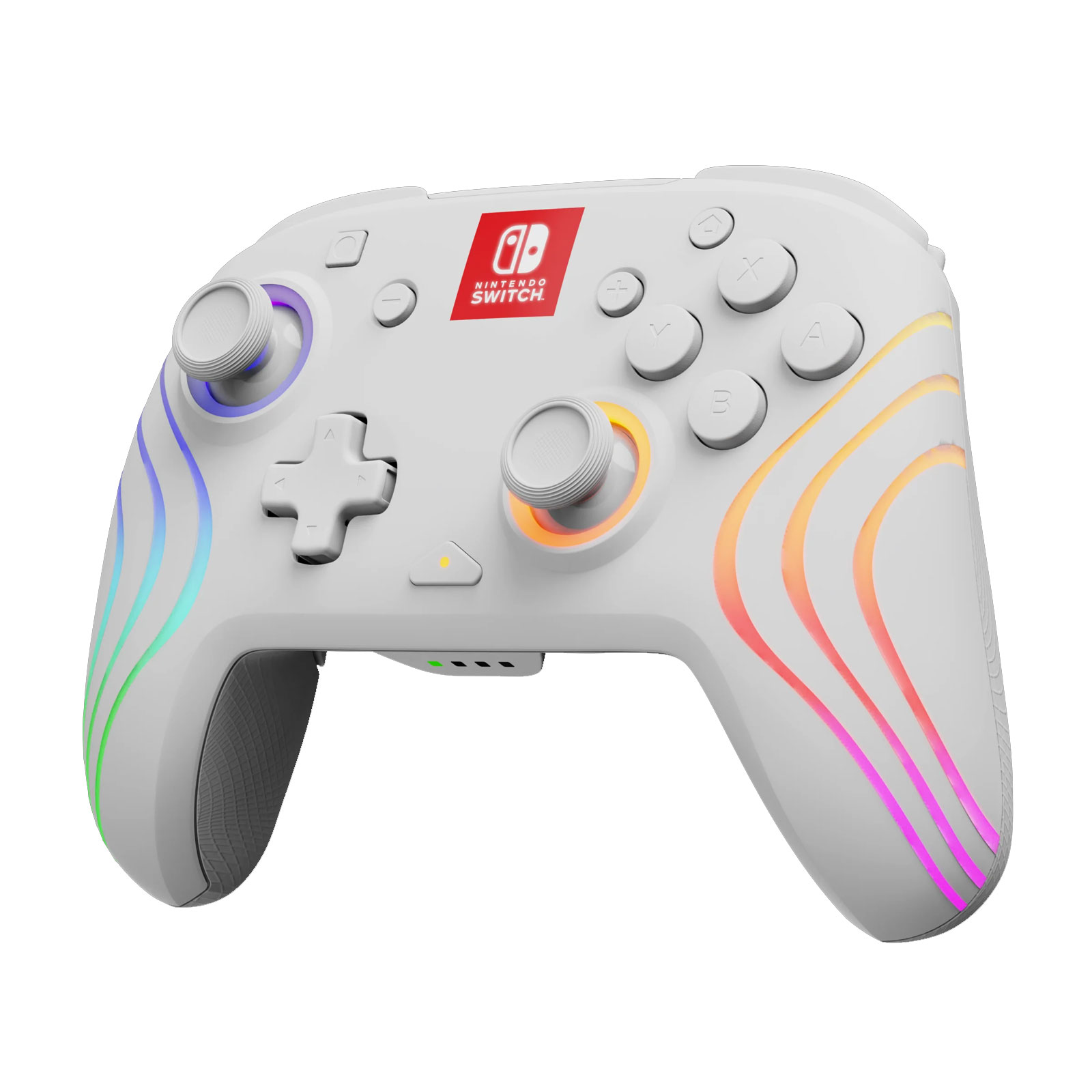 PDP Afterglow Wave White Wireless Switch Controller