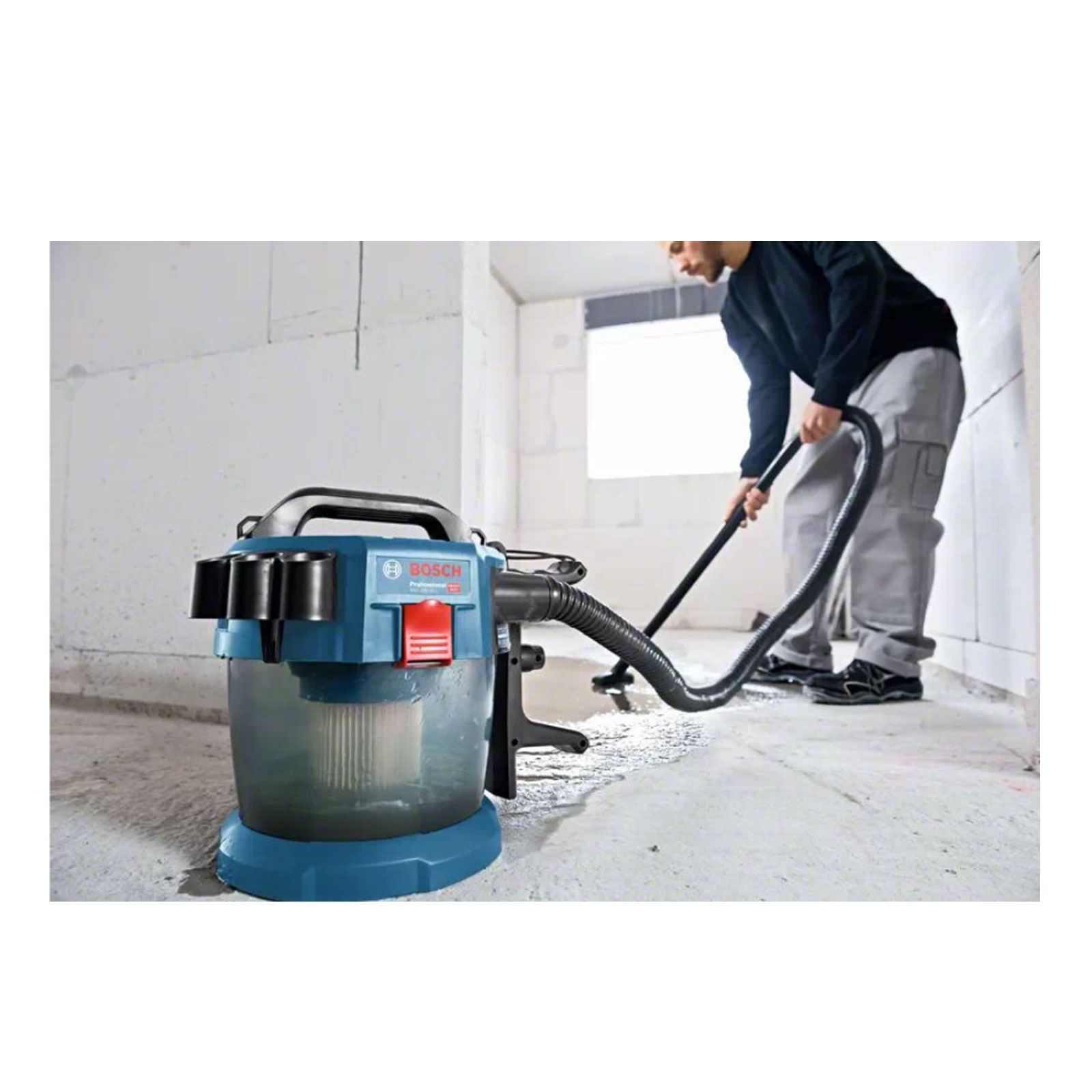 Bosch Professional GAS 18V-10 L Nass- und Trockensauger (Akku)