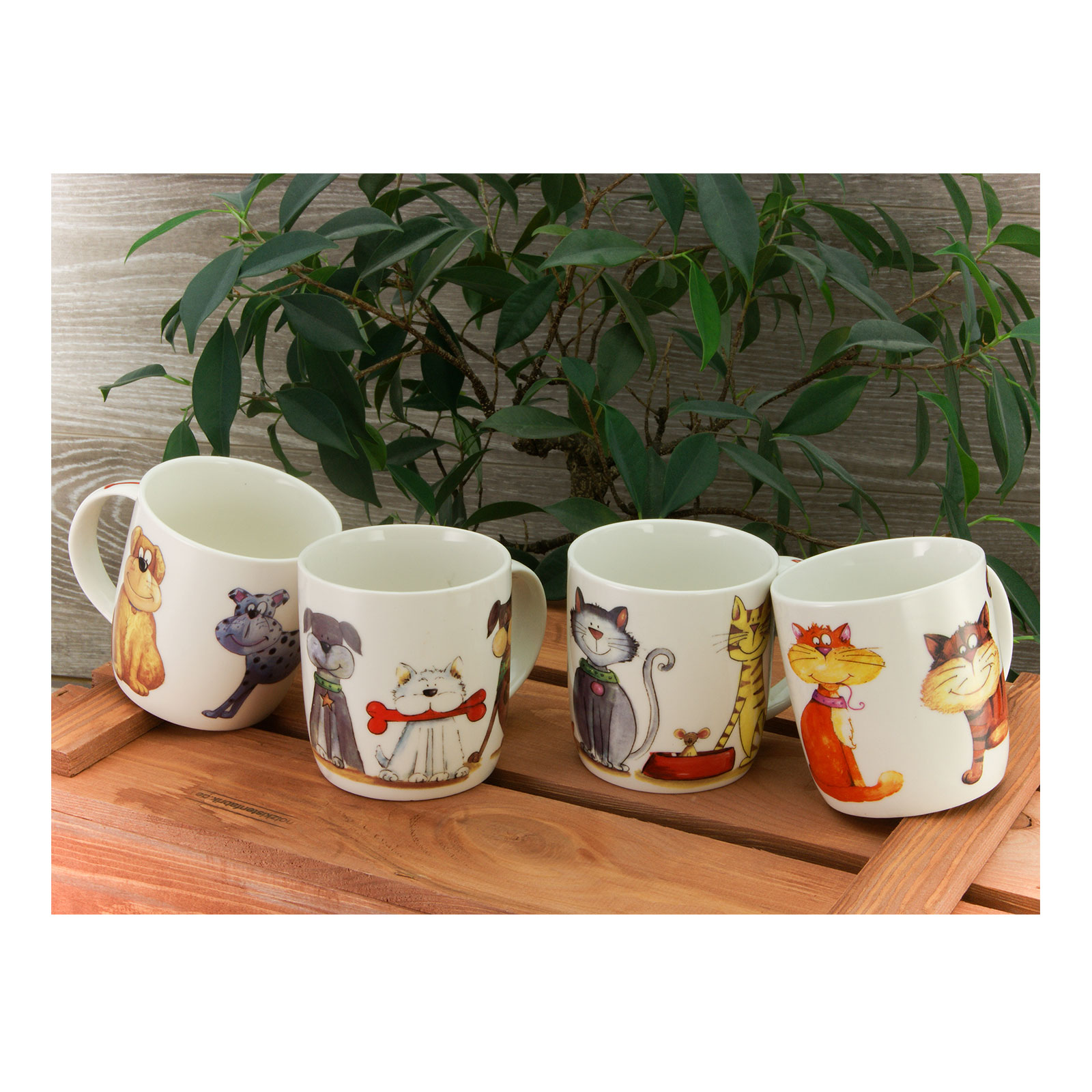 Creatable Kaffeebecher Set 4tlg
