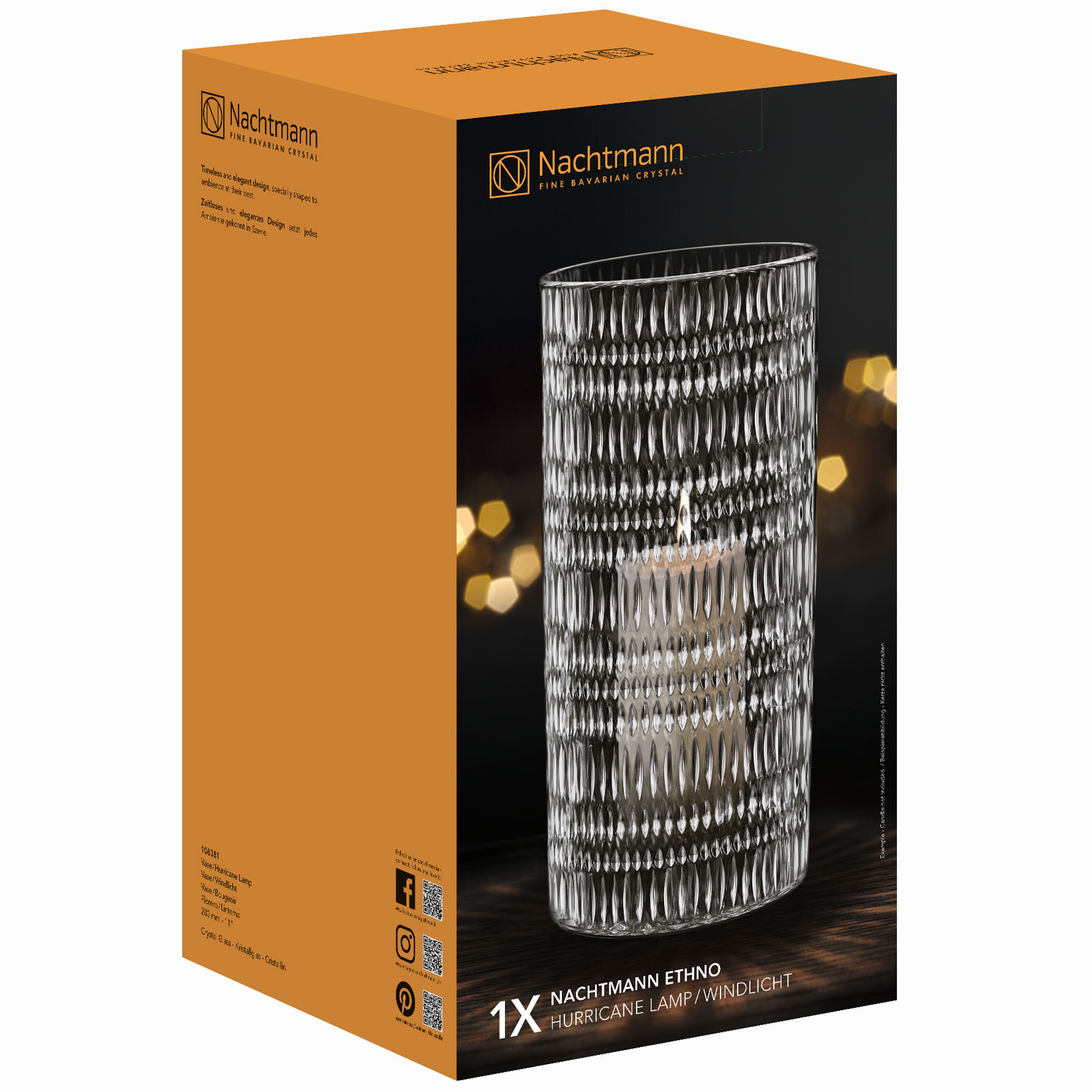Nachtmann Ethno 106381 Vase/Windlicht 28cm