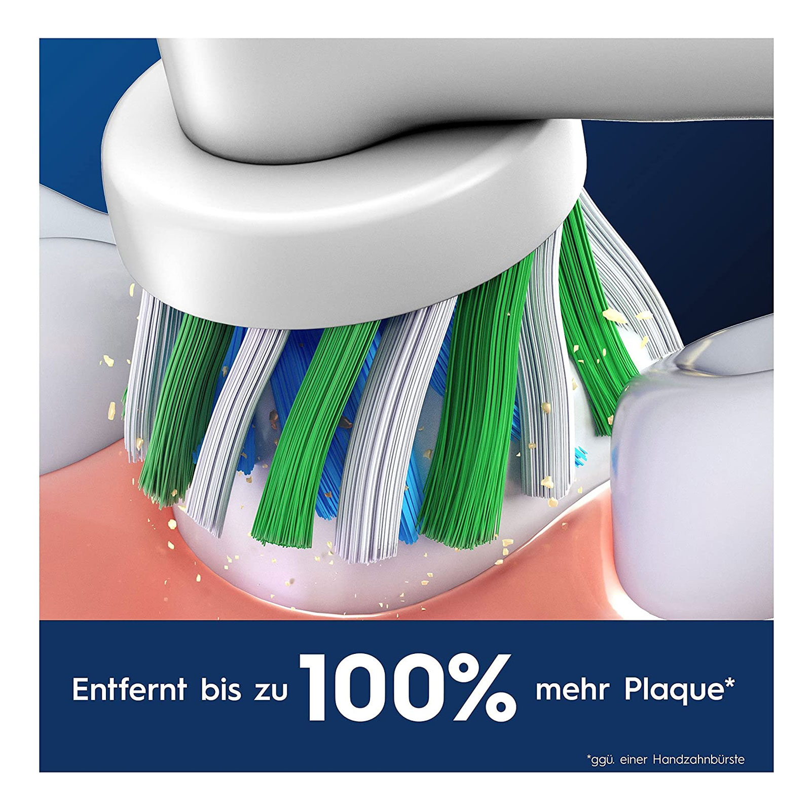 Oral-B Pro CrossAction Aufsteckbürsten für elektrische Zahnbürste, 6 Stück Oral-B Pro CrossAction Aufsteckbürsten für elektrische Zahnbürste, 6 Stück