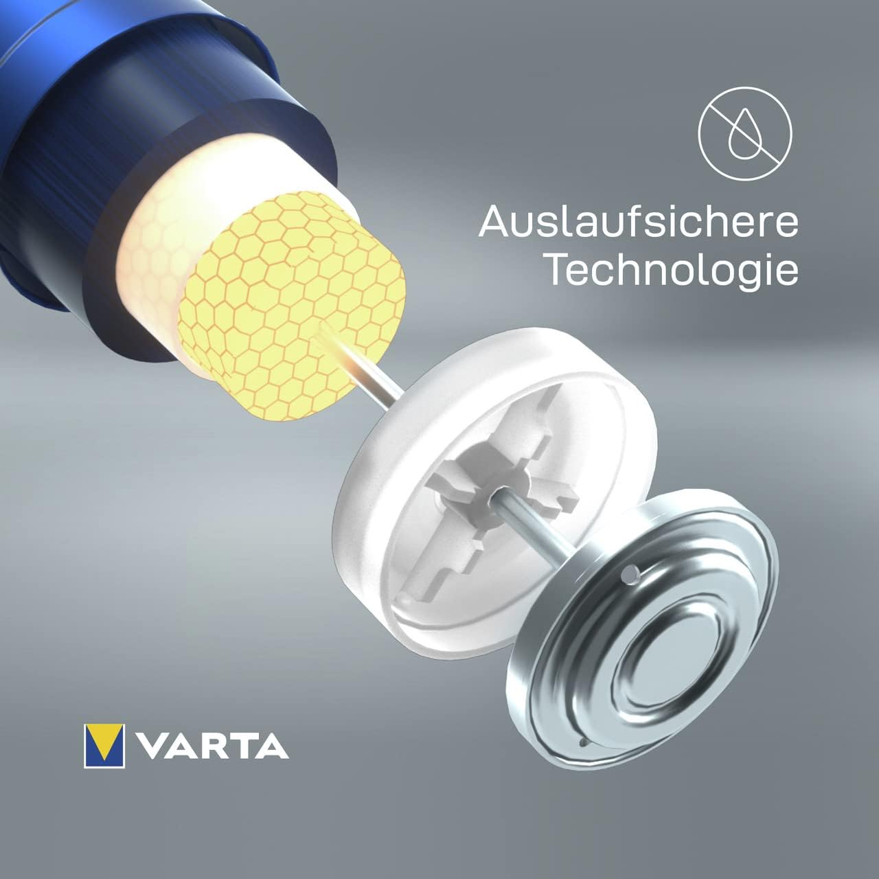 VARTA Batterien 9V Blockbatterie Longlife Power - 1 Stück