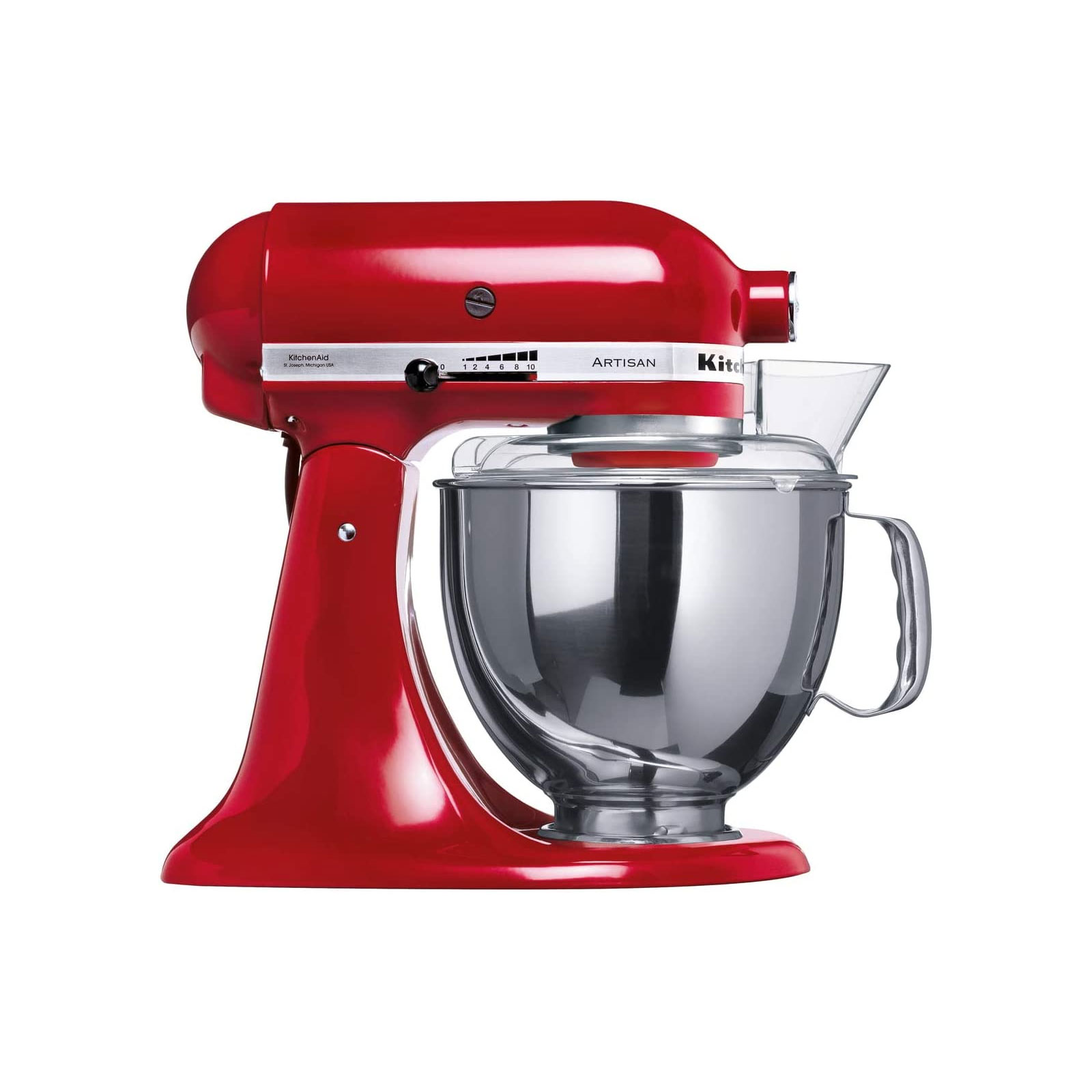 KitchenAid 5KSM125EER BUNDLEGOURMETER Küchenmaschine 4,8L
