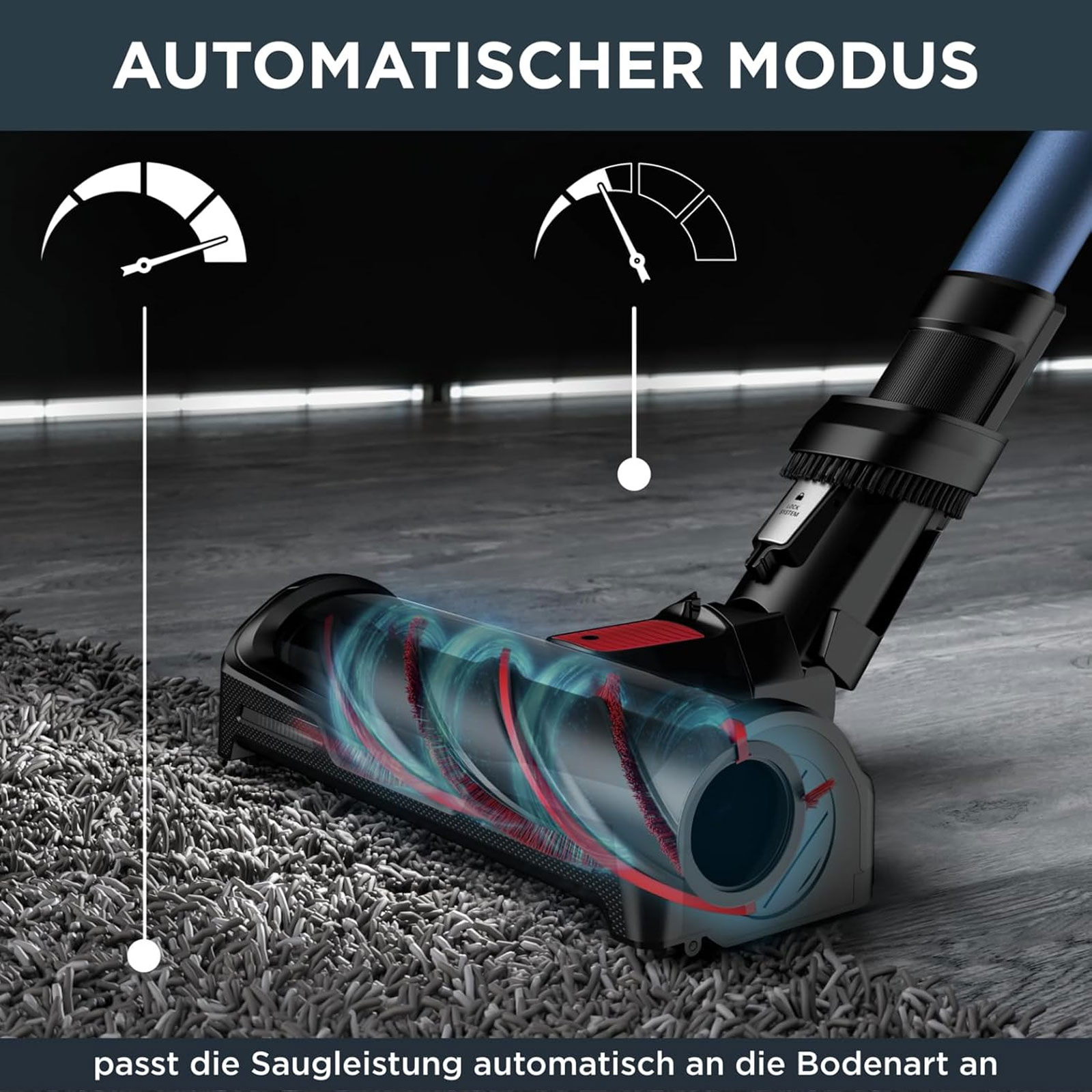 Rowenta RH98C8 X-Force Flex 12.60 Aqua, Akku-Stabstaubsauger