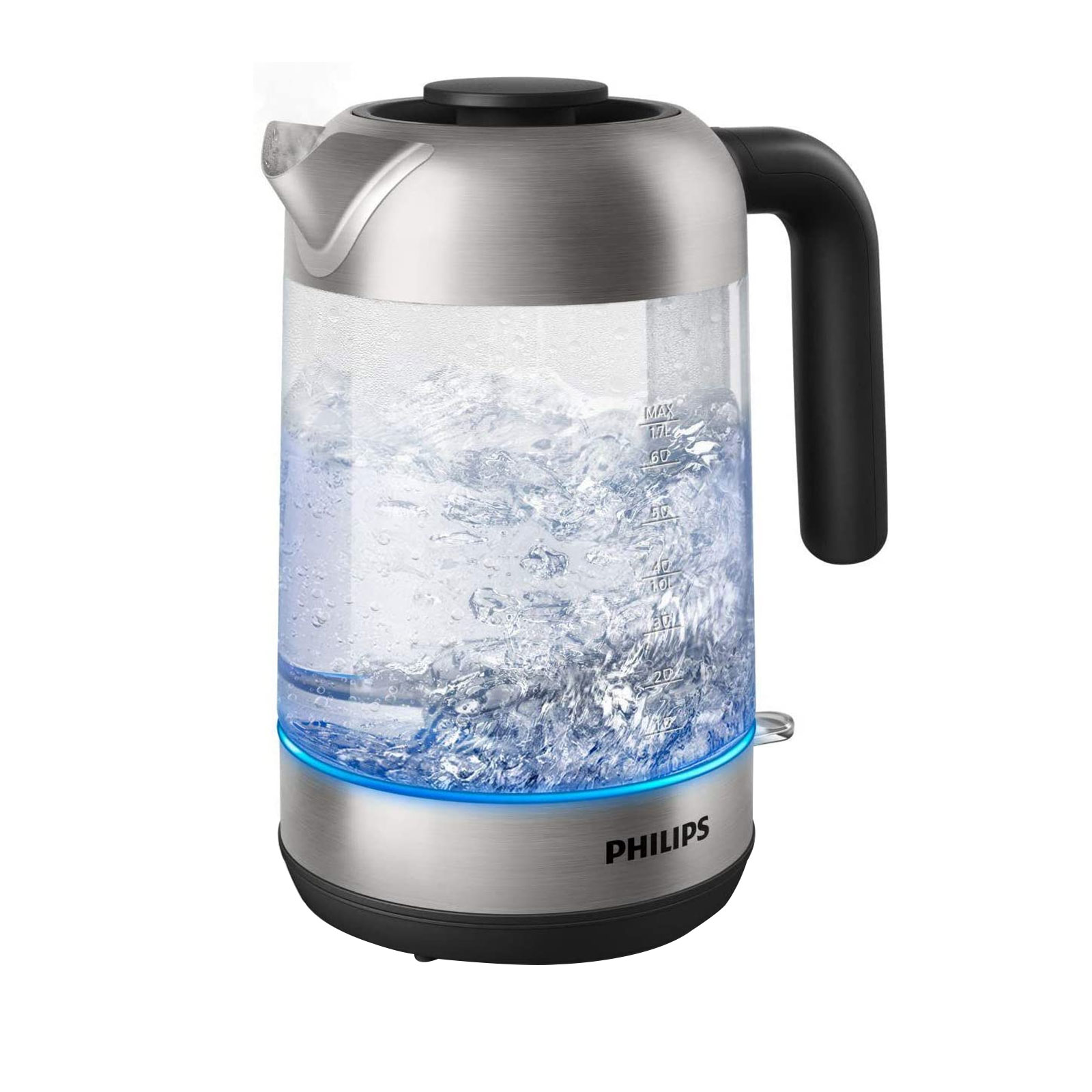 Philips HD9339/80  Series 5000  Wasserkocher 1,7L Glas/ Edelstahl