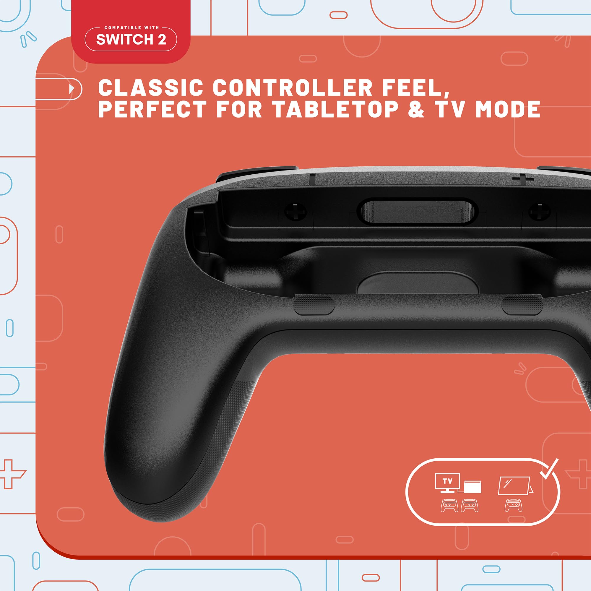 STEALTH Joy-Con-Griffe kompatibel mit Switch 2, Doppelpack
