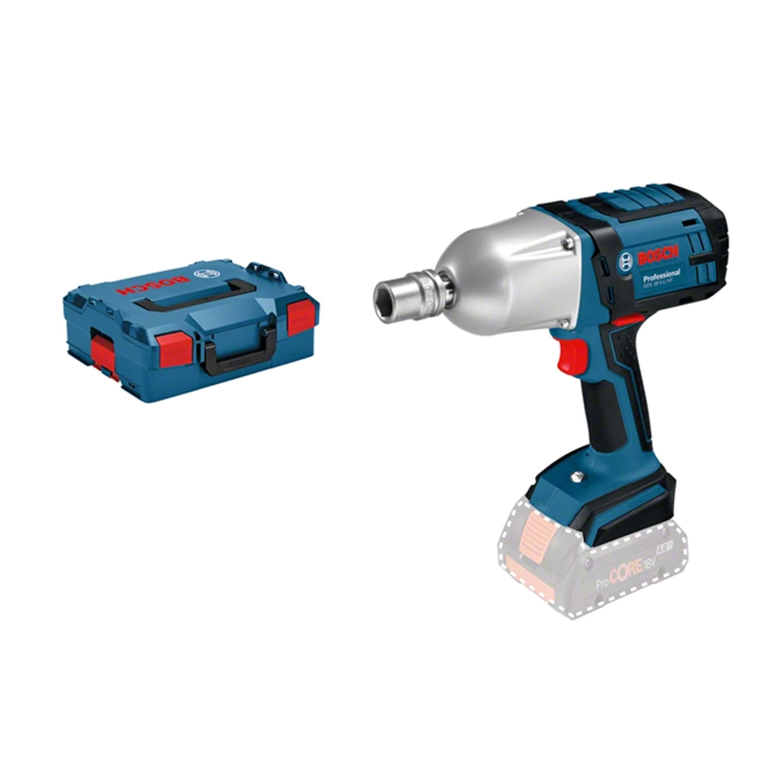 Bosch Professional GDS 18 V-LI HT Drehschlagschrauber (Akku)