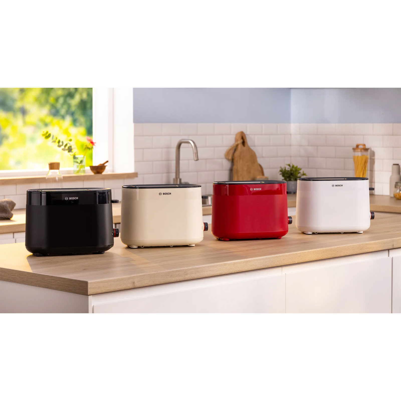 Bosch TAT2M123 Toaster Kompakt MyMoment 2 Scheiben 950 Watt