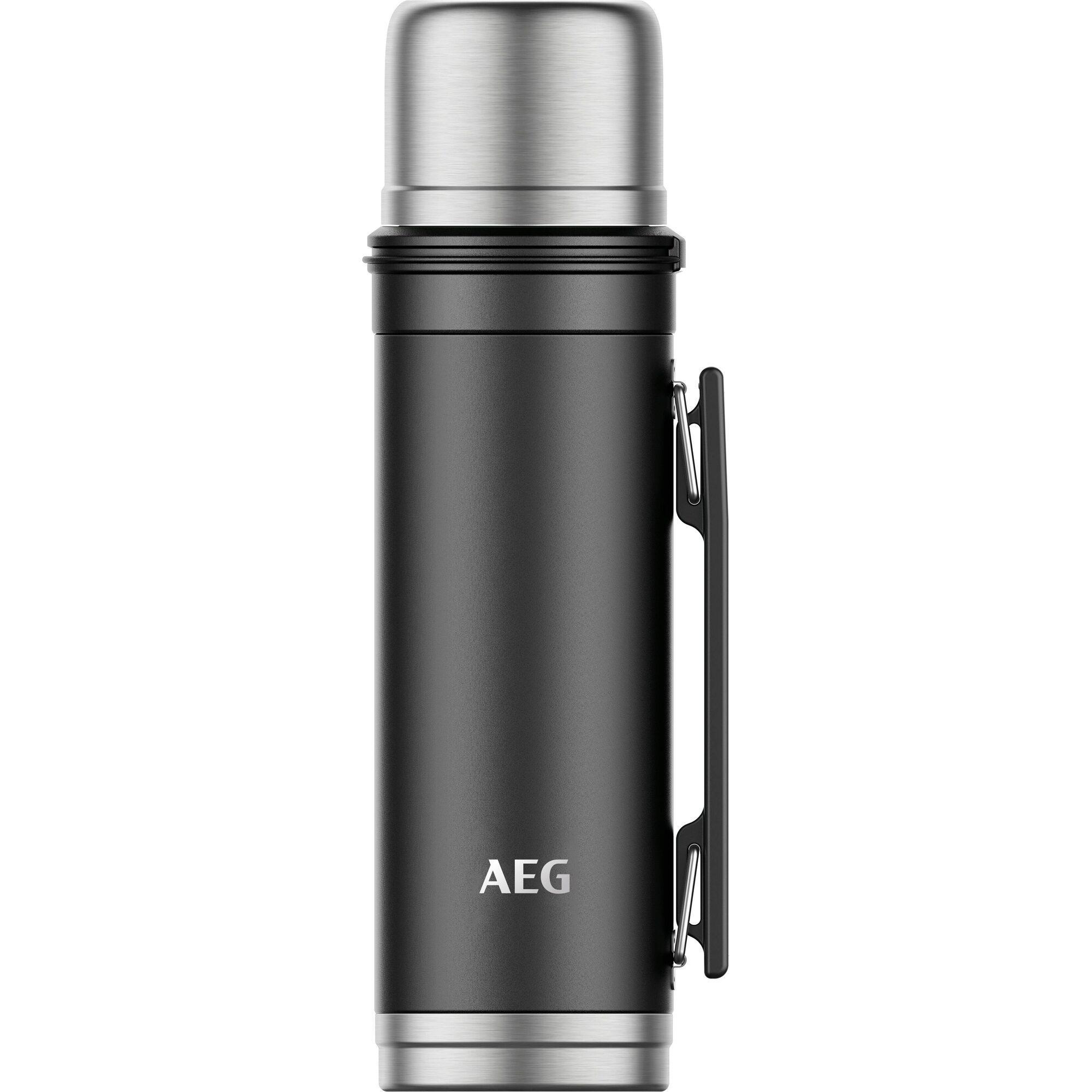 AEG ATHJ02 Thermosflasche, 1 l Fassungsvermögen, Schwarz