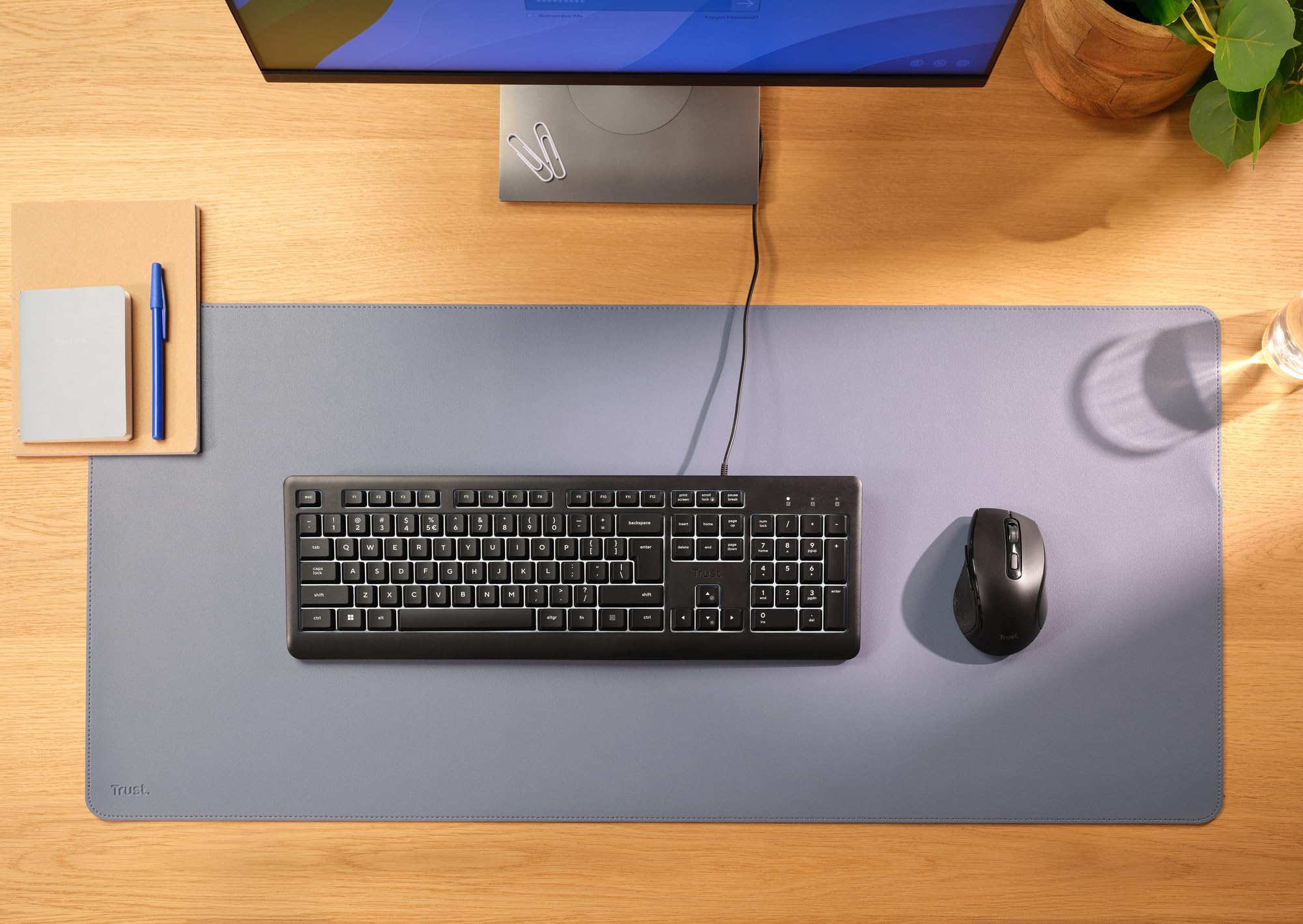 Trust Primo Beleuchtete PC Tastatur