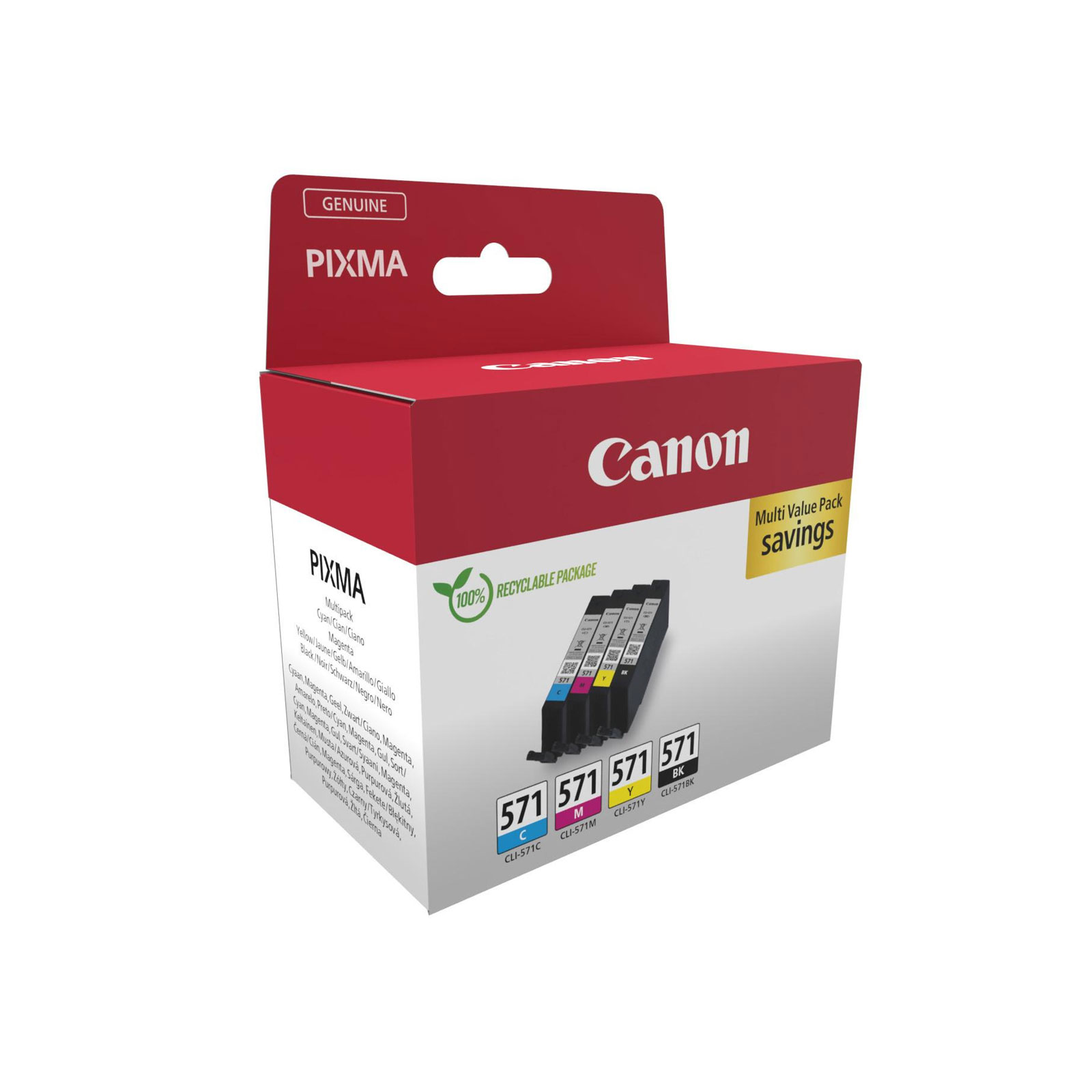 Canon CLI-571 MP 4 Farben