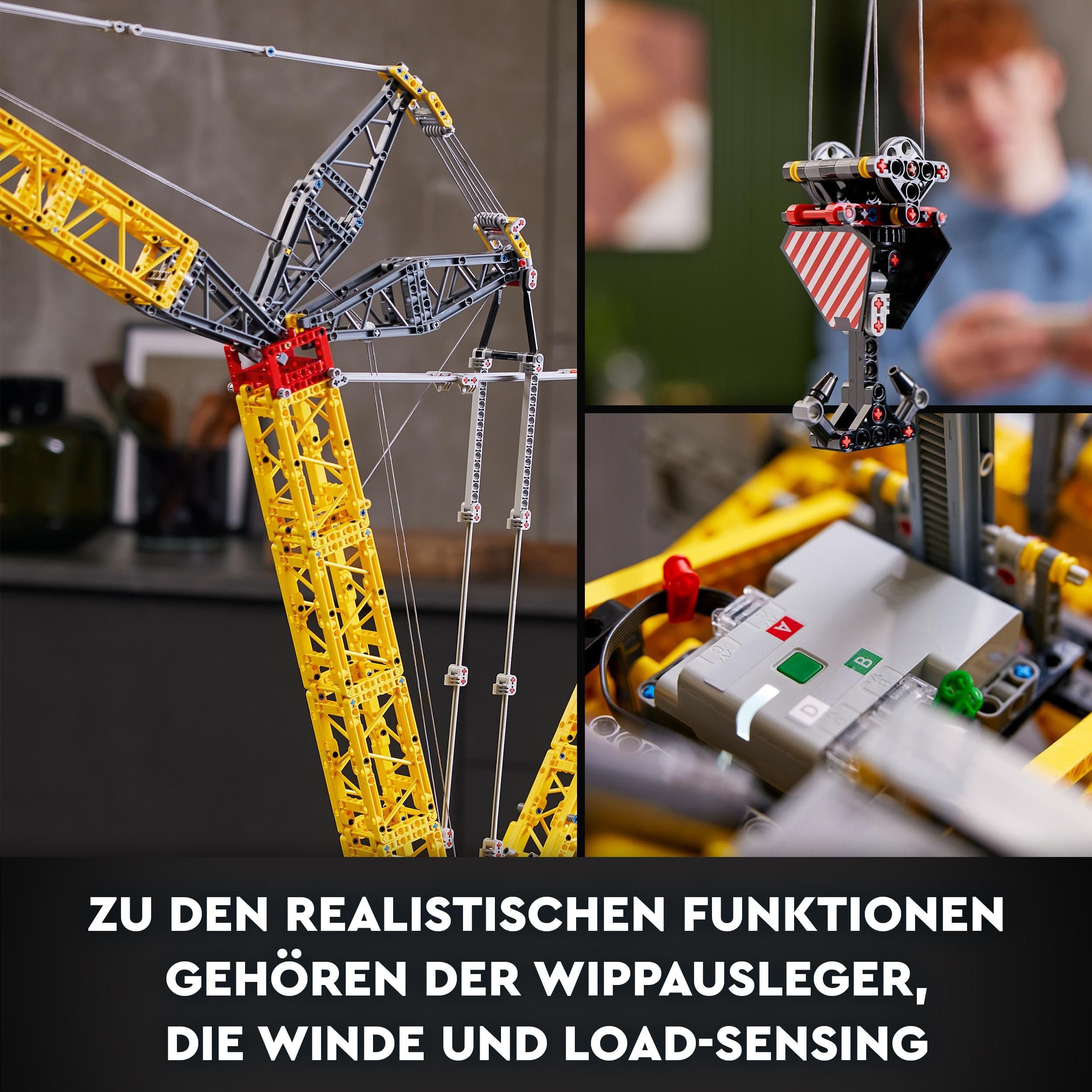 LEGO Technic Liebherr LR 13000 Raupenkran Set 42146