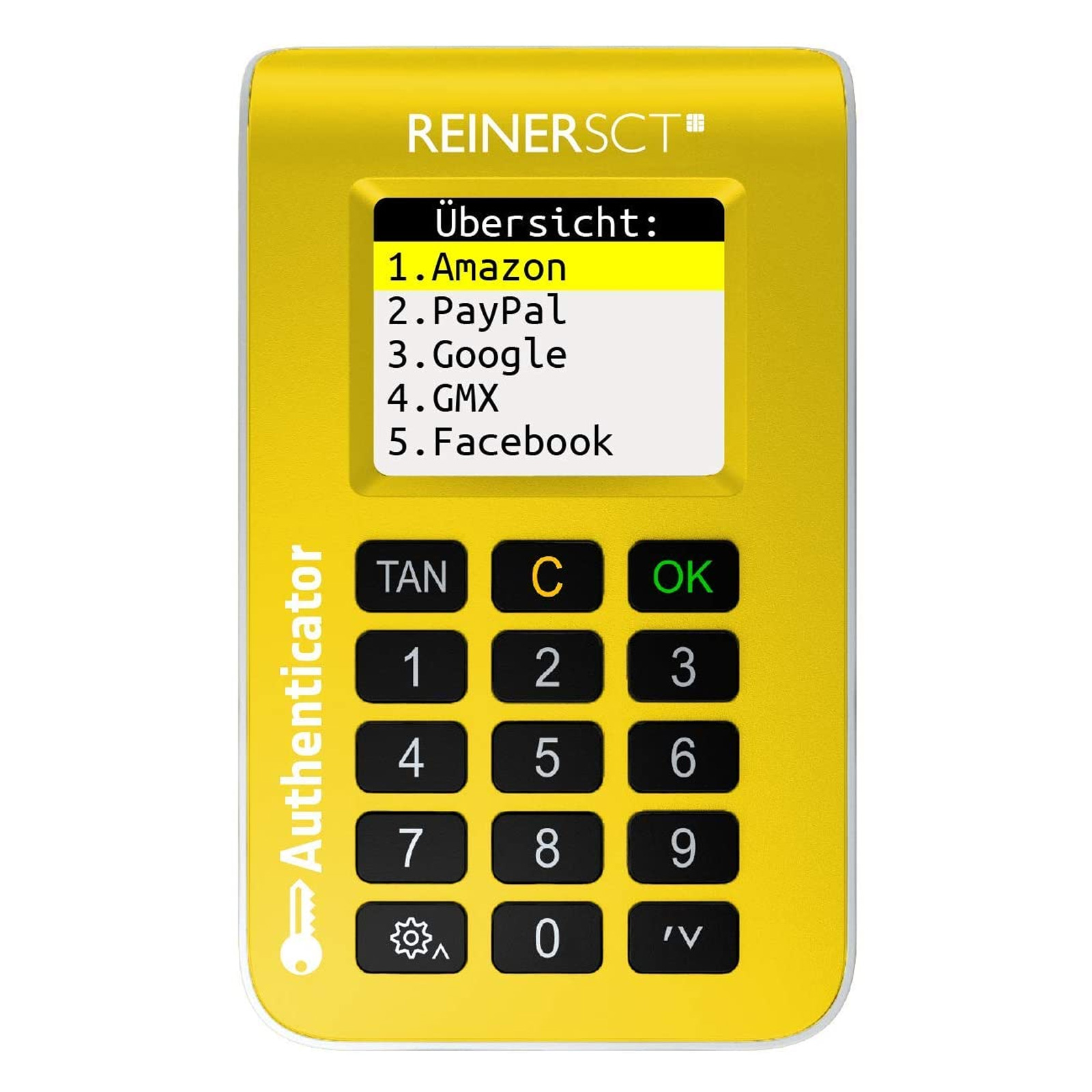 REINER SCT AUTHENTICATOR REINER SCT AUTHENTICATOR