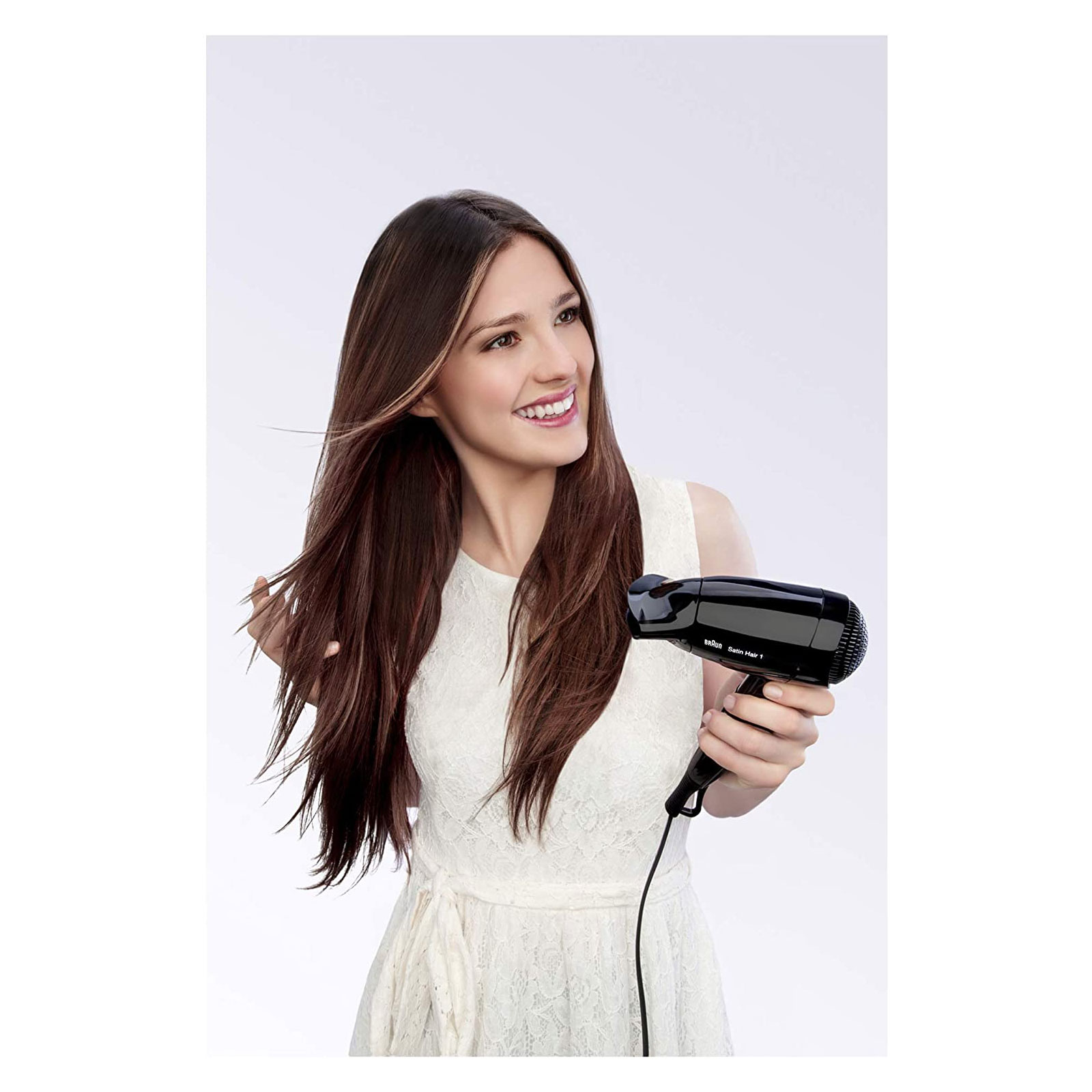 Braun Satin Hair 1 HD 130 Style&Go Haartrockner