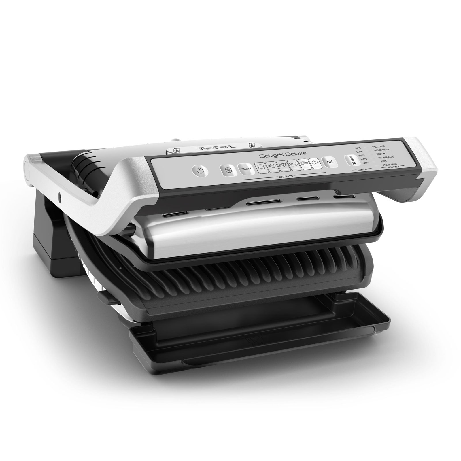 Tefal GC707D Optigrill Deluxe Kontaktgrill
