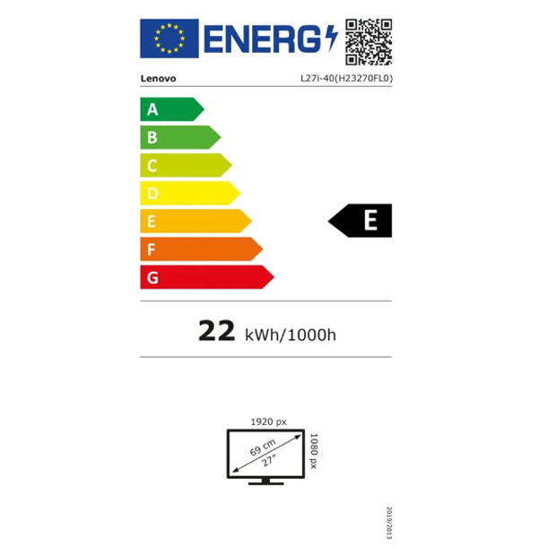 Lenovo Monitor L27i-40