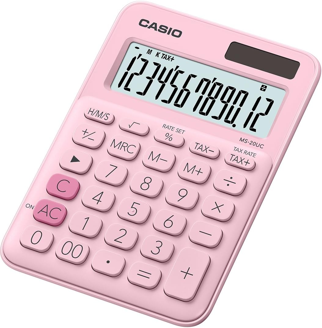 CASIO MS-20UC pink Taschenrechner