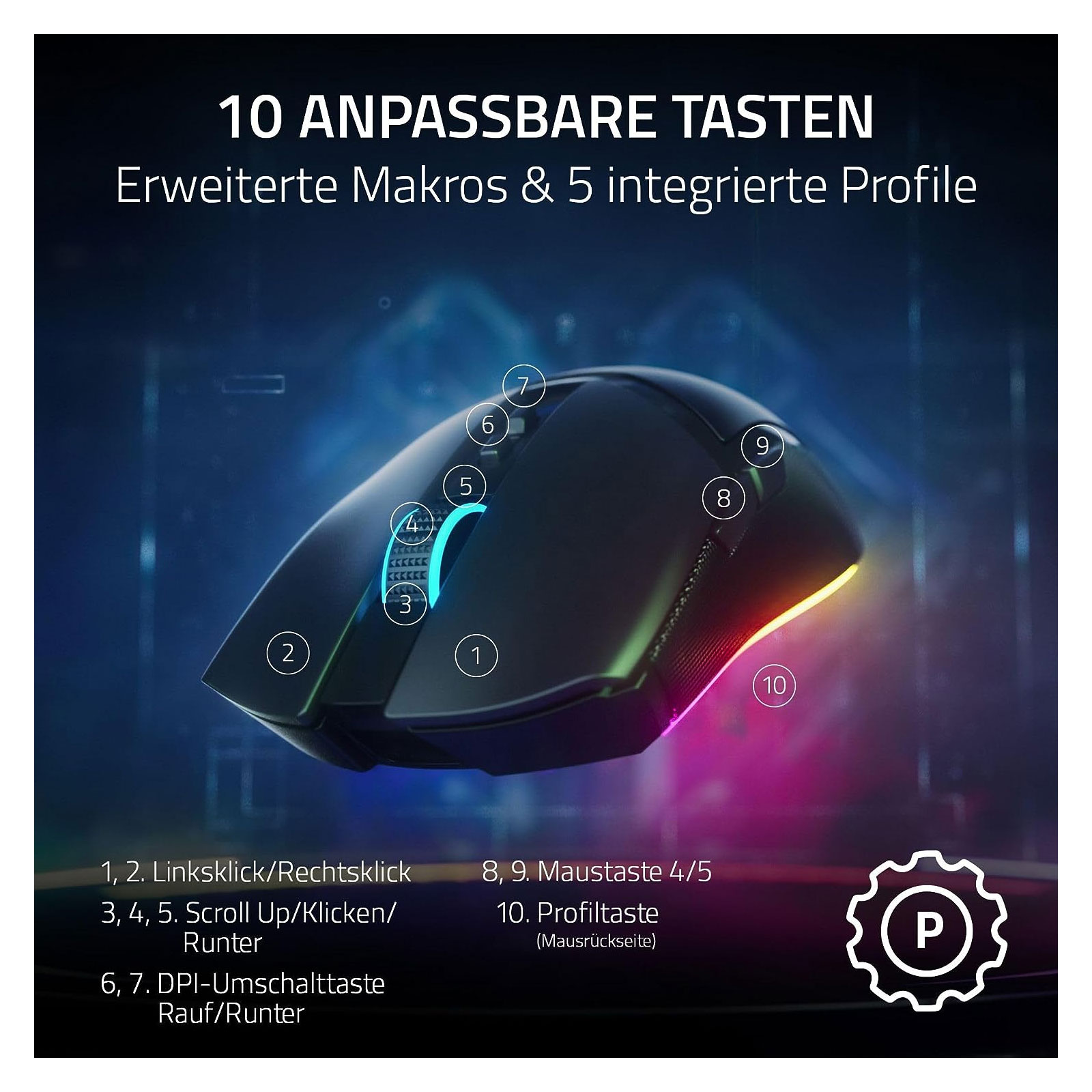 Razer Gaming-Maus Cobra Pro