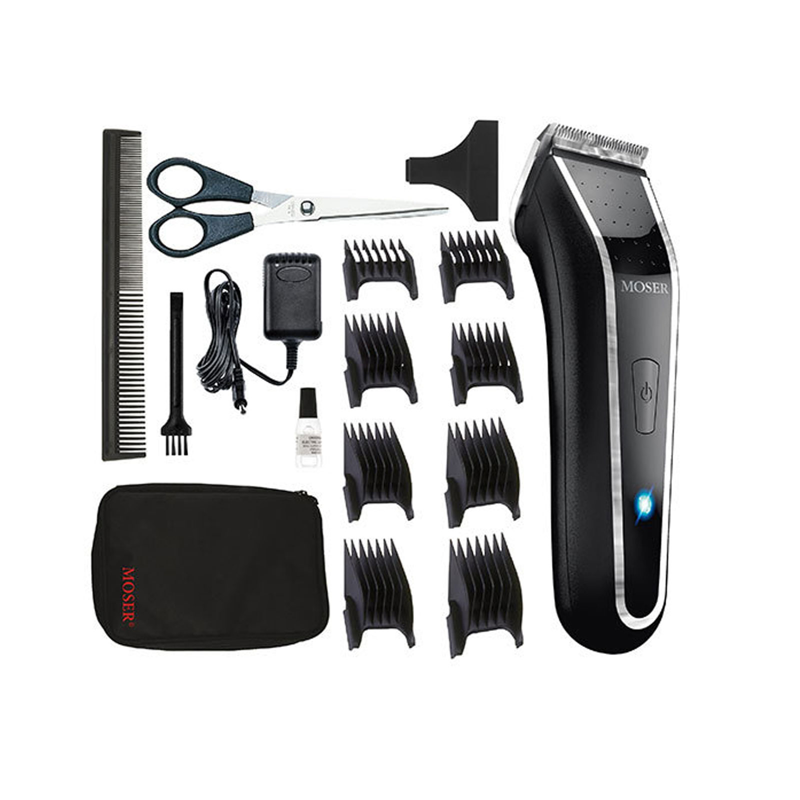 Wahl 1901-0465 Lithium Pro LED Haarschneider Akku Netz