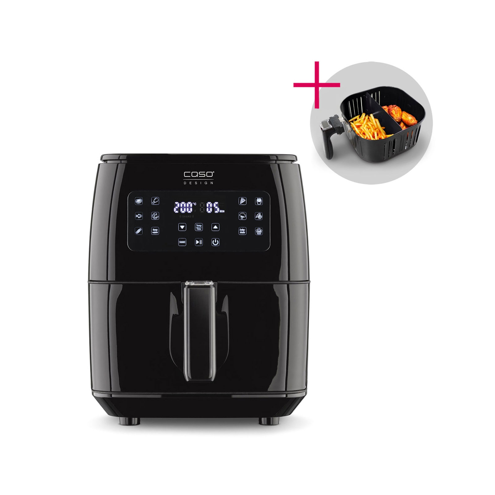 Caso 3181 AF 660 Duplex Heißluftfritteuse