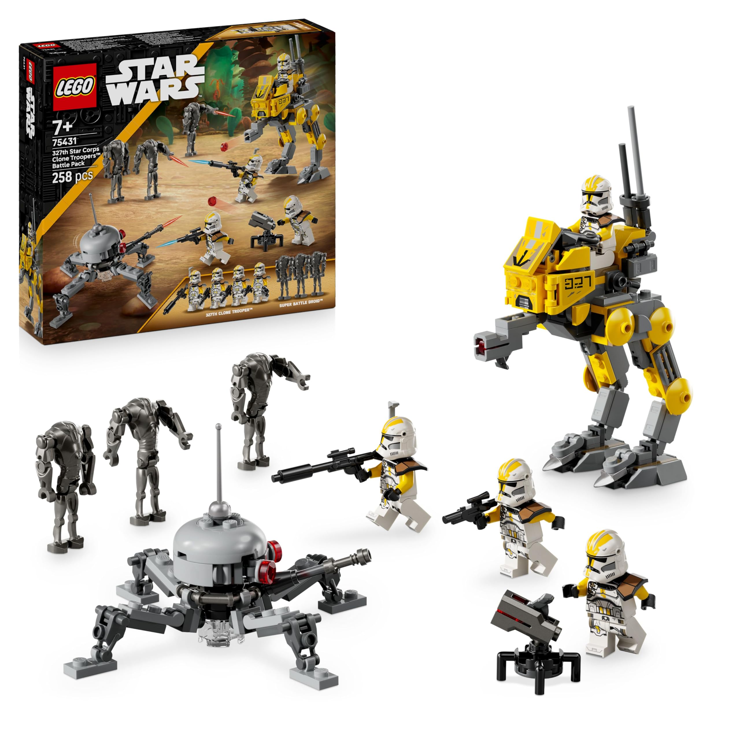 LEGO Star Wars Klonsoldaten des 327. Sternenkorps Battle Pack 75431