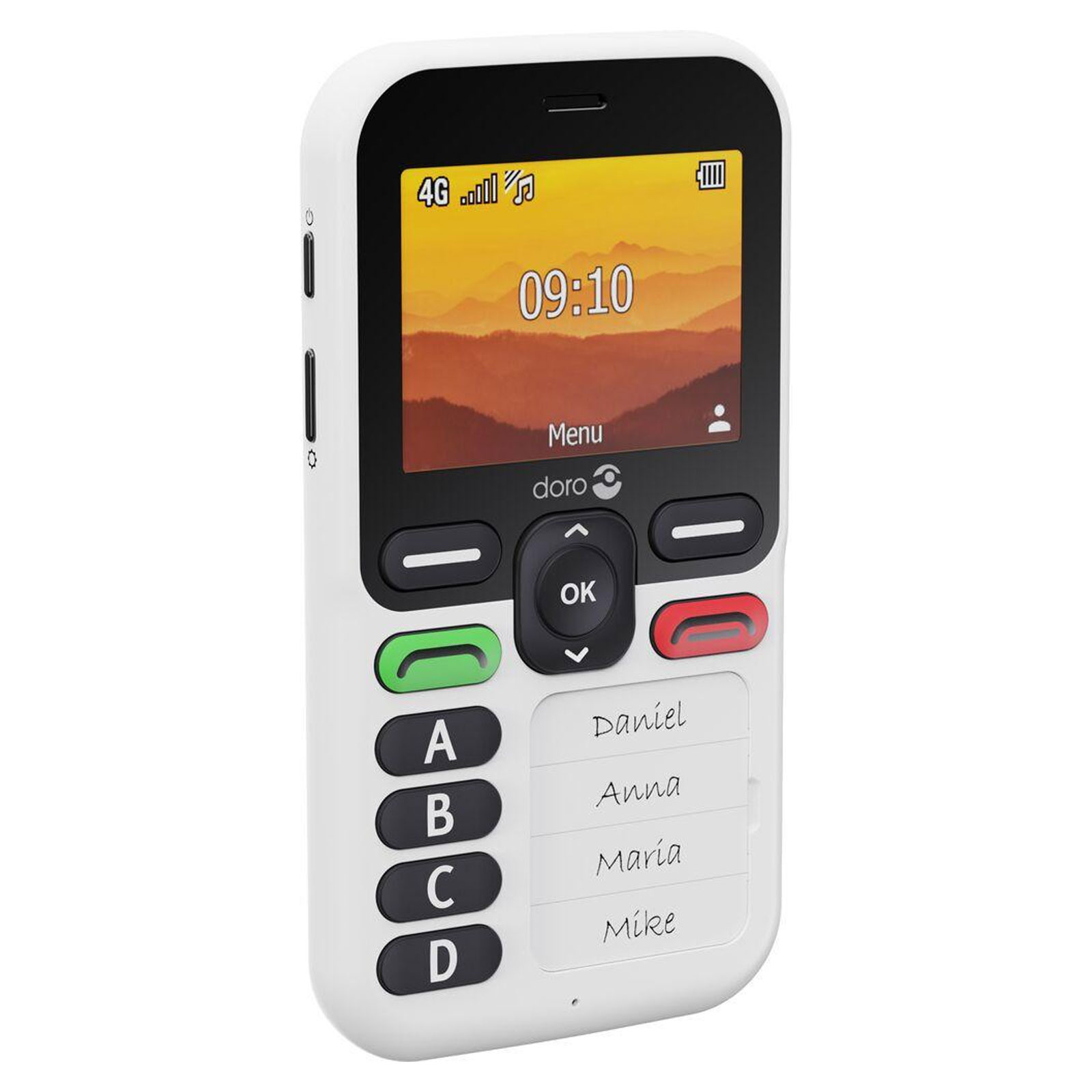 Doro Leva X10 4G (2025 Modell) Seniorenhandy Tastentelefon weiß