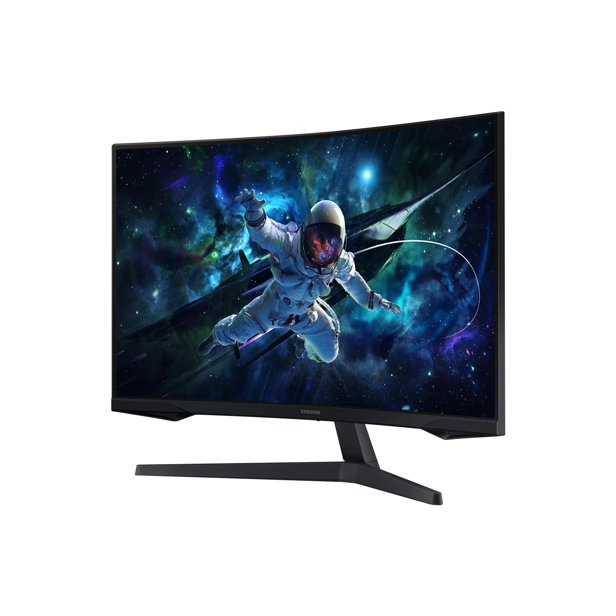 Samsung Odyssey G55C Curved Gaming Monitor, 32 Zoll
