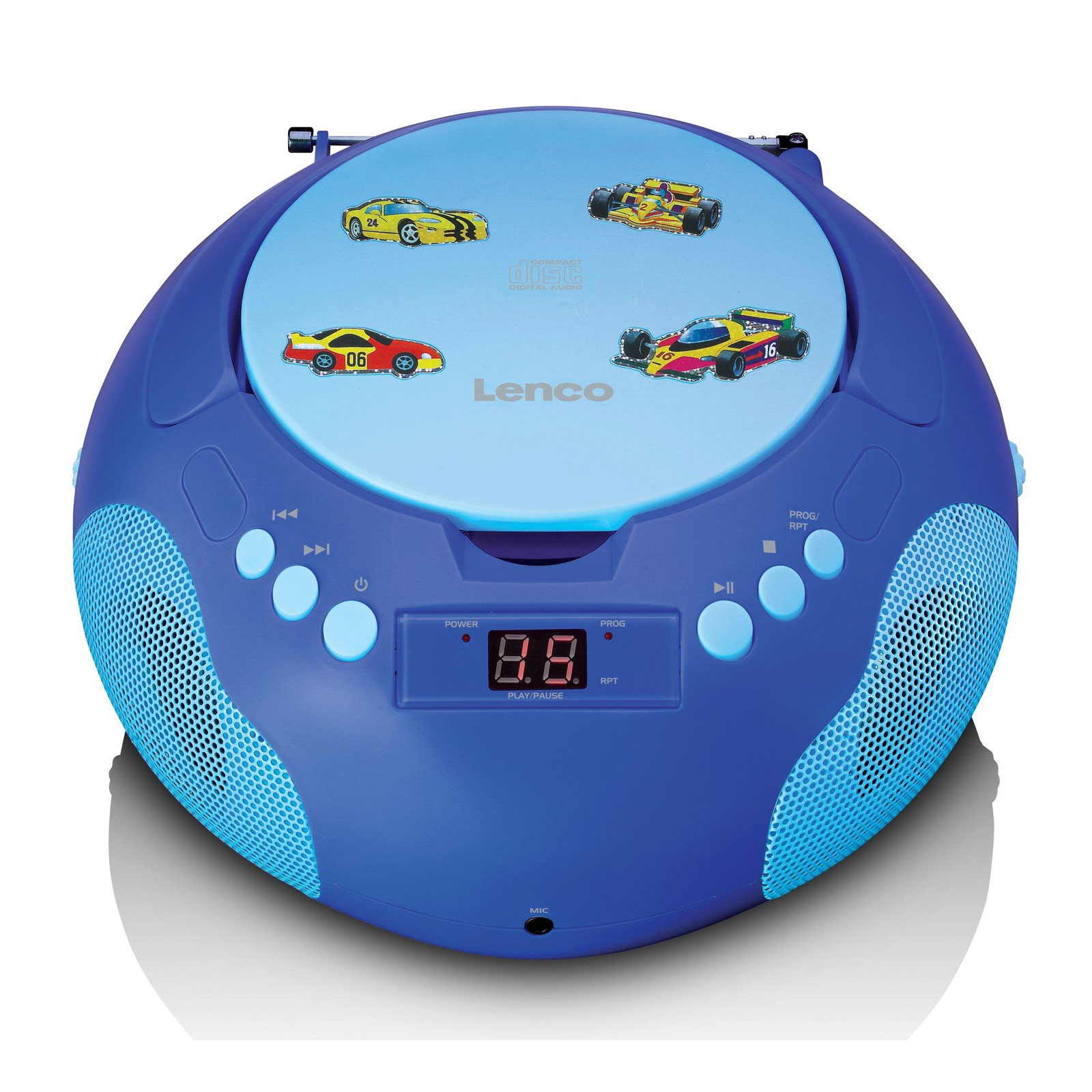 Lenco SCD-620 Kinderboombox Radiorekorder mit CD-Spieler