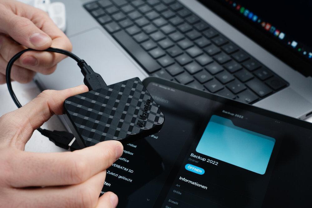 Verbatim Store 'n' Go Mini SSD 512GB, Schwarz