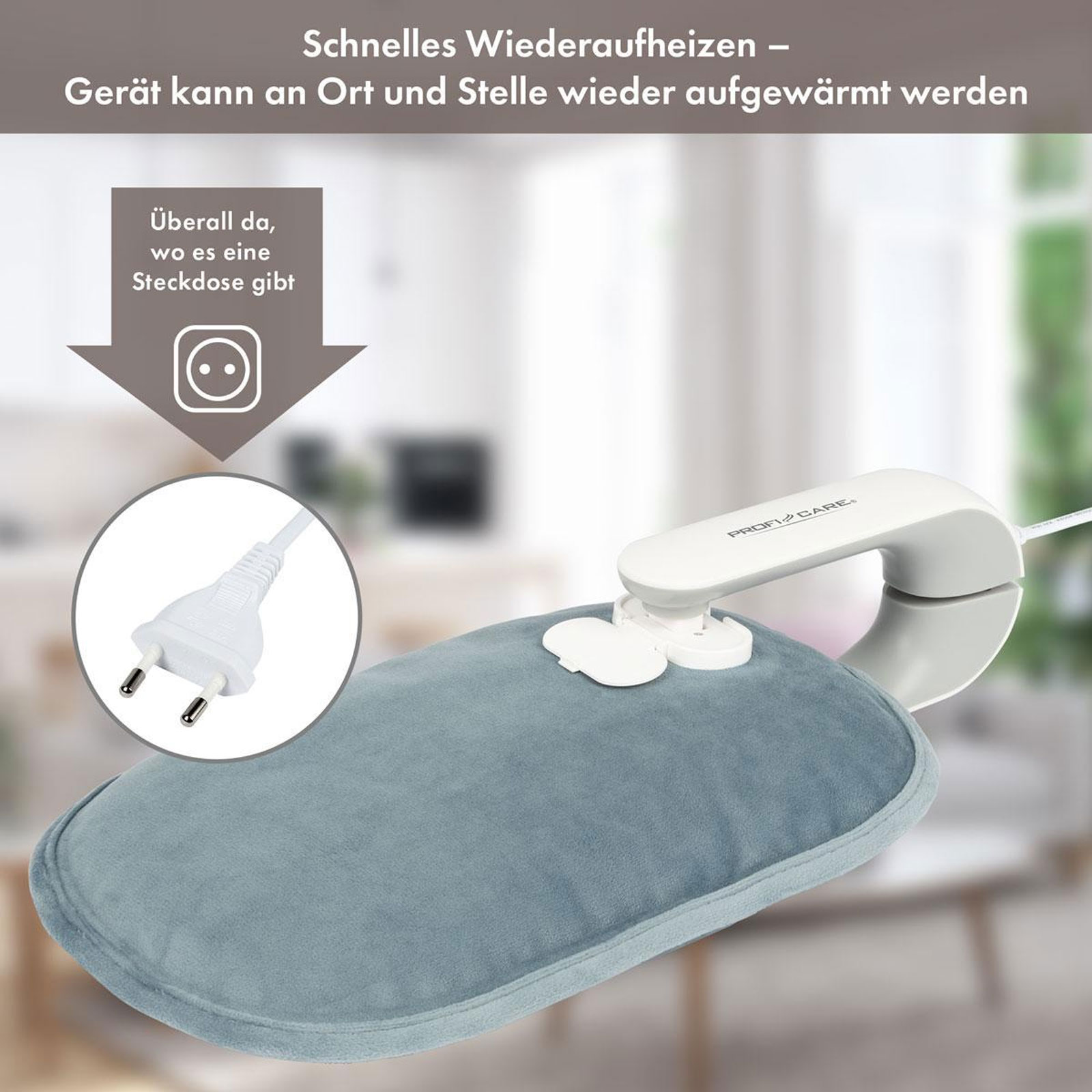 ProfiCare elektrische Wärmflasche PC-EWF 3105