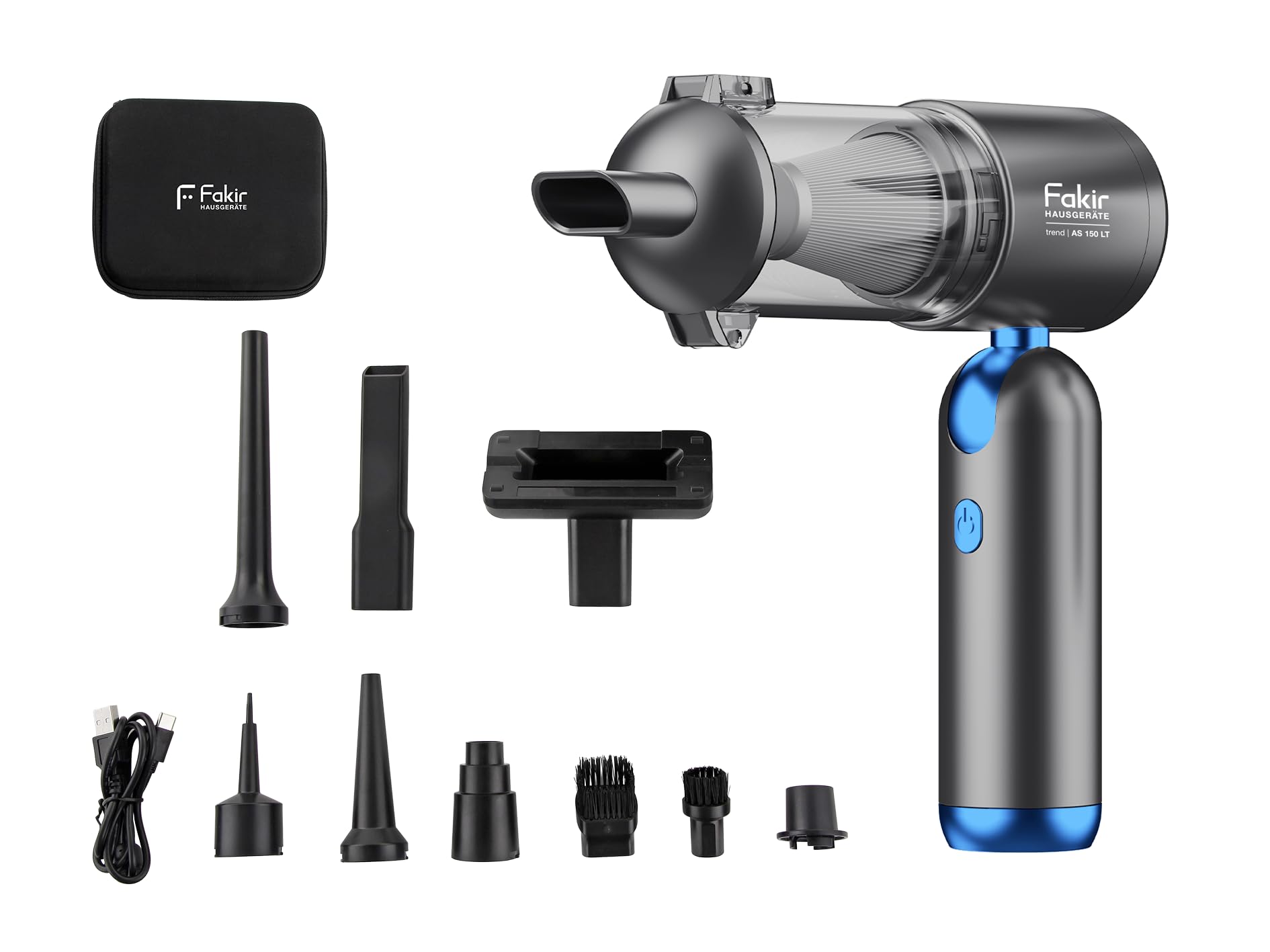 Fakir Trend AS 150 LT – 4in1 Akku Handstaubsauger Kabellos