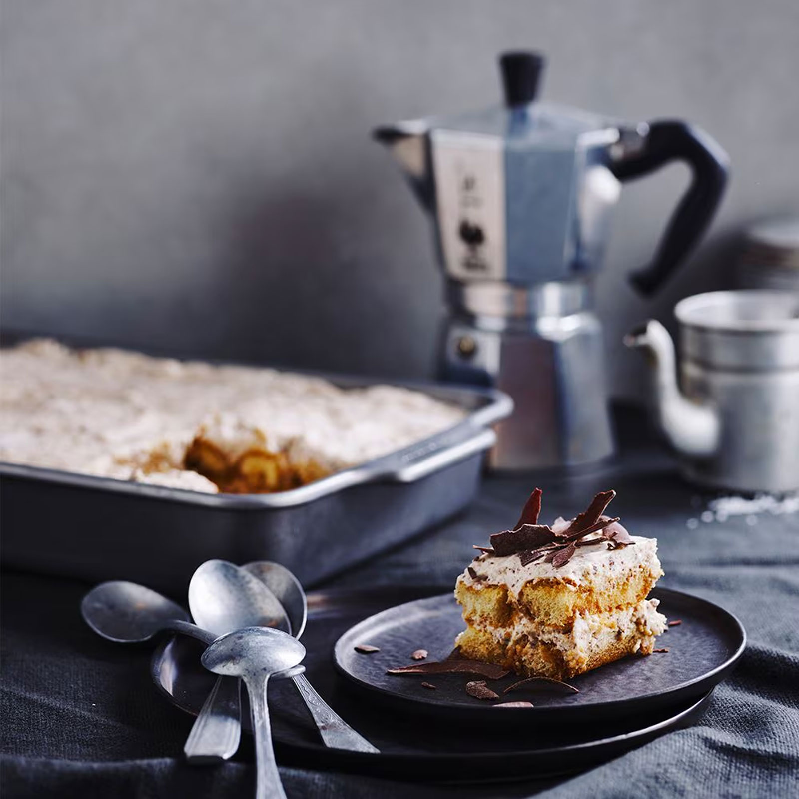 KitchenAid CC003299-001 Hohes Backblech 33x22cm Grau