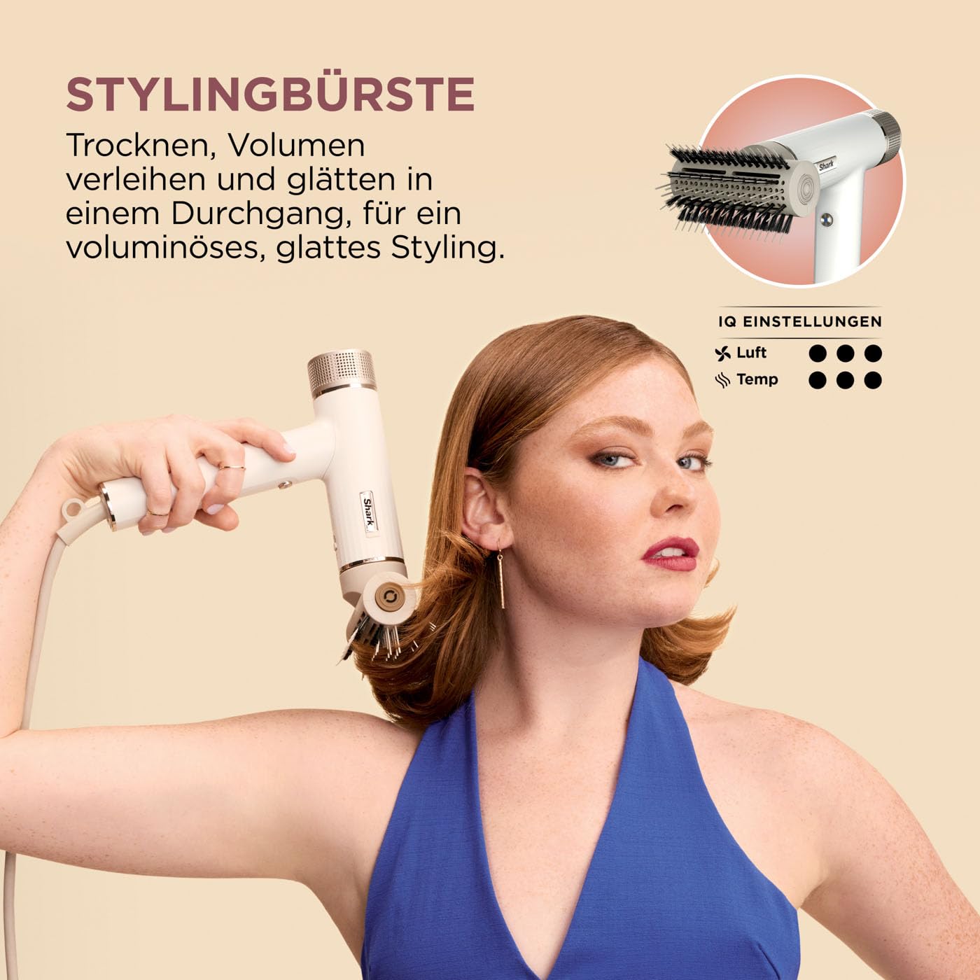 Shark SpeedStyle Haartrockner & RapidGloss Finisher mit Aufbewahrungstasche