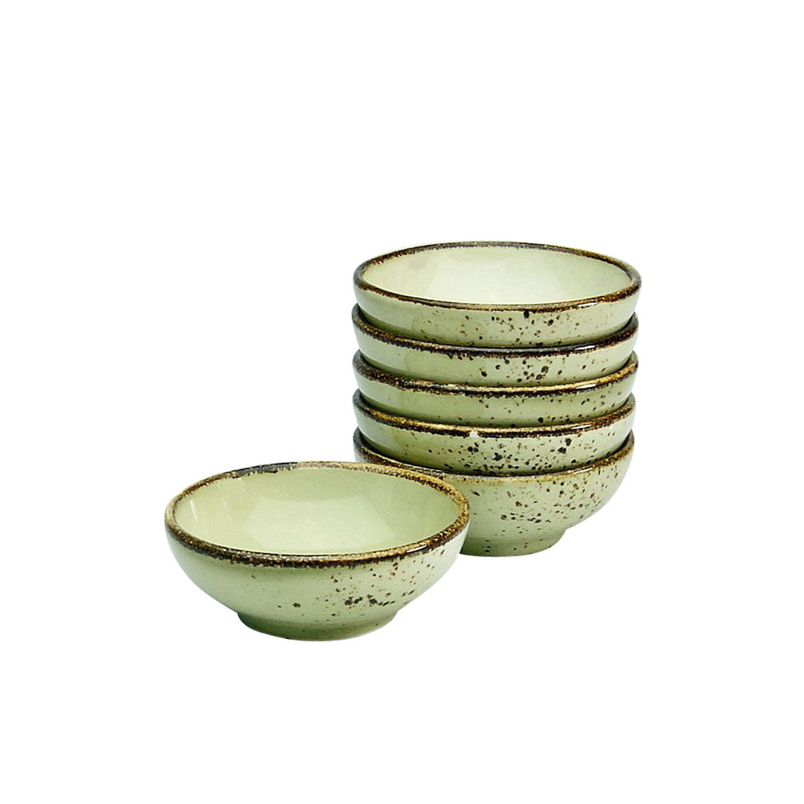 CreaTable Serie Nature Collection 6-er Sojaschale 8 cm  CreaTable Serie Nature Collection 6-er Sojaschale 8 cm