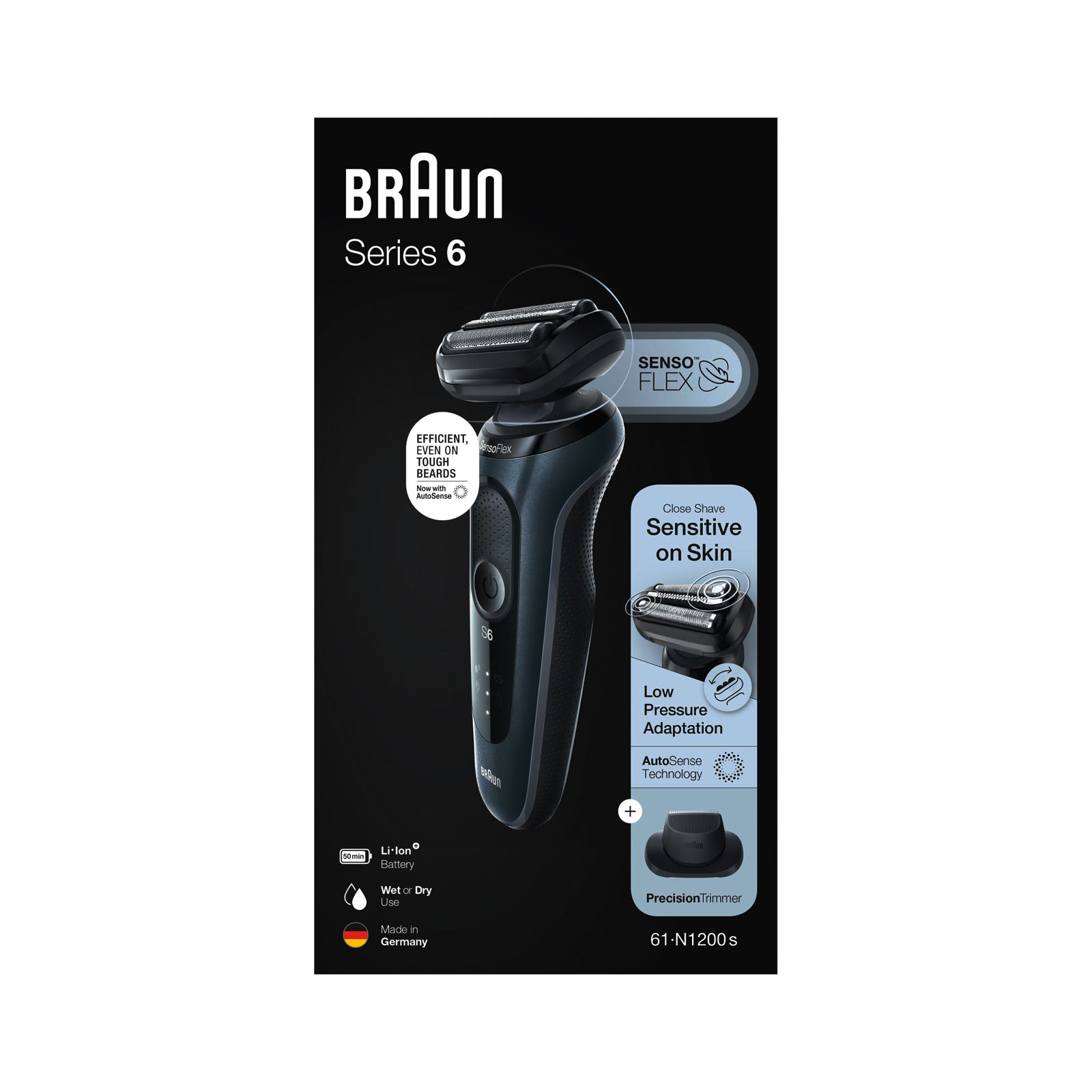 Braun Herrenrasierer SERIES 6 - 61-N1200S