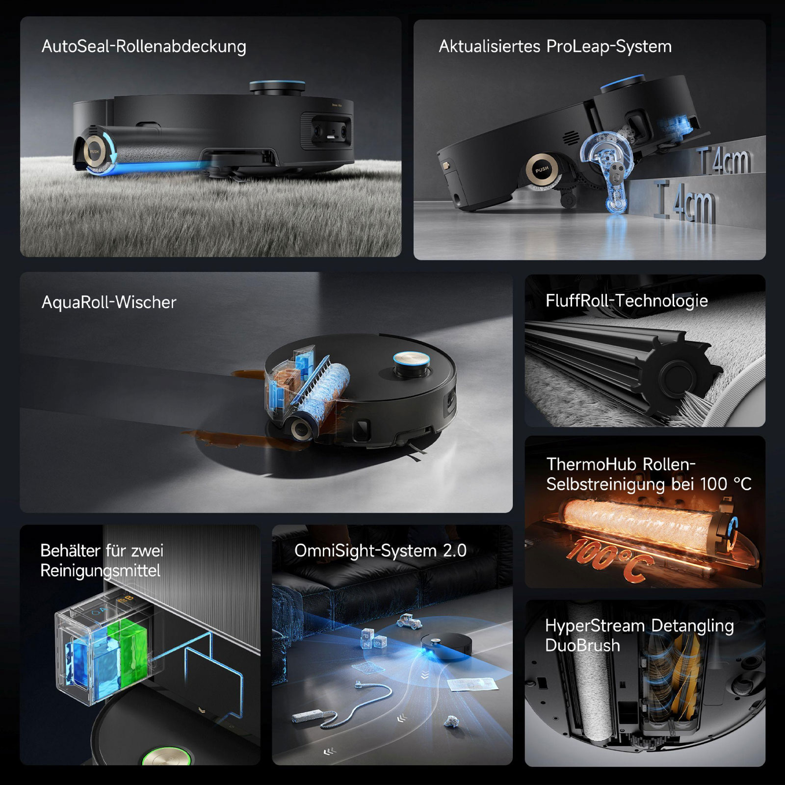 dreame Aqua10 Ultra Saugroboter mit Wischfunktion dreame Aqua10 Ultra Saugroboter mit Wischfunktion