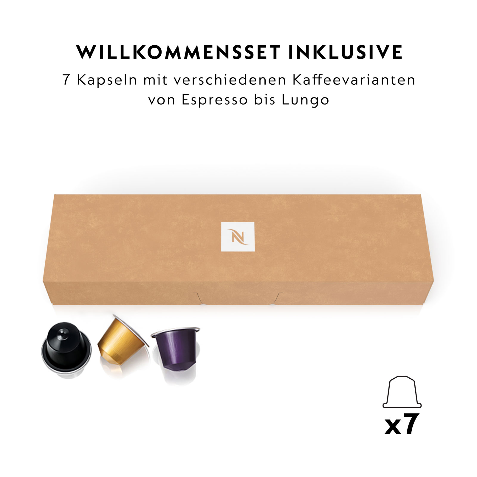 Krups XN1108 Essenza Mini Nespressomaschine Schwarz