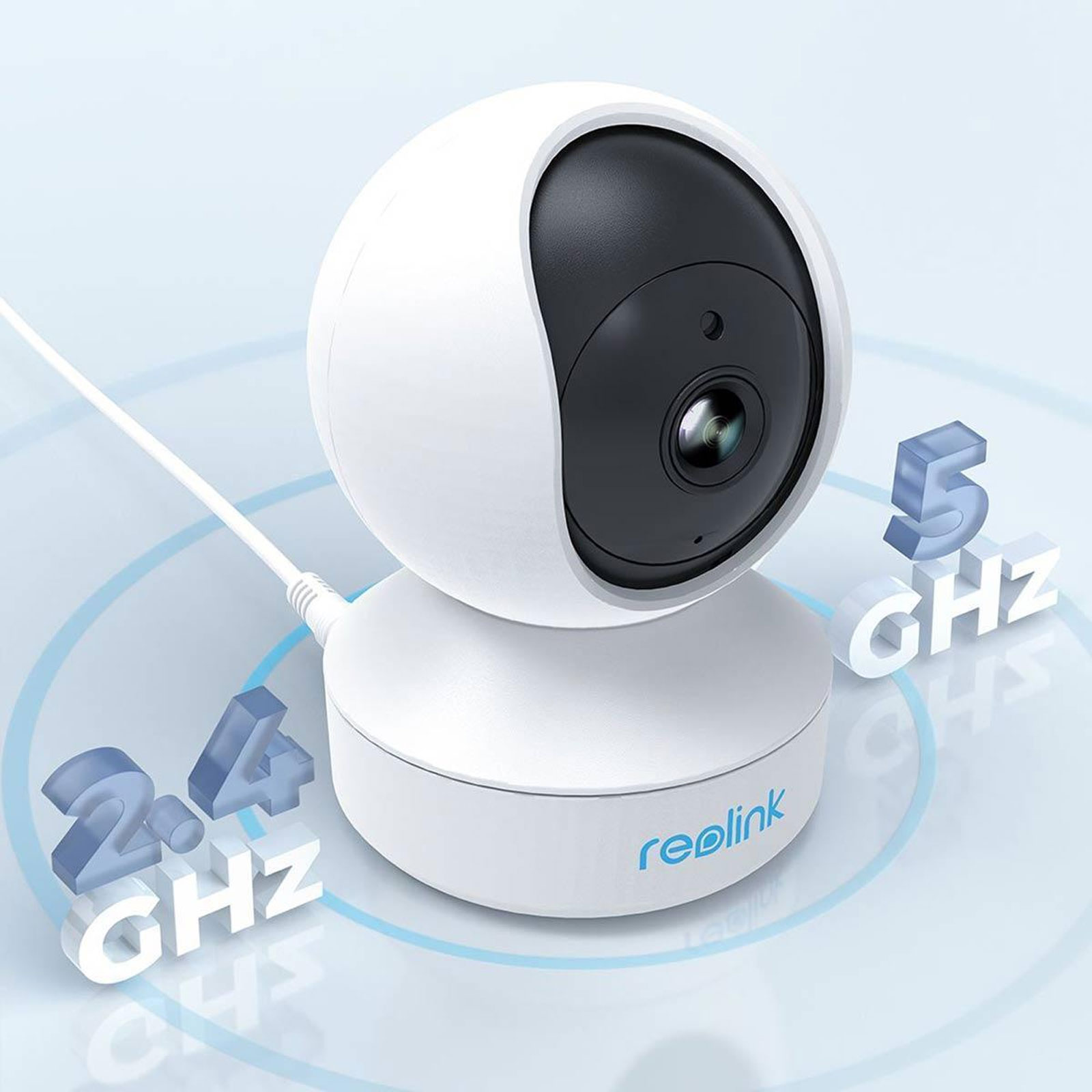 Reolink T1 PRO - E330 Innenkamera (Überwachungskamera, WLAN, Kompatibel mit Amazon Alexa, Google Assistant)