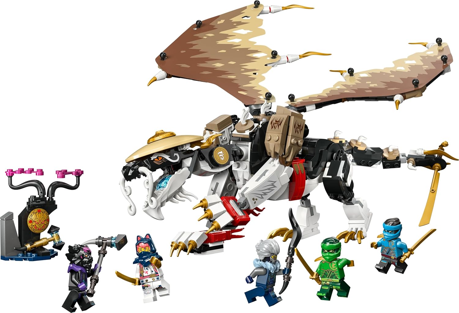 LEGO NINJAGO Egalt der Meisterdrache, Ninja-Set mit Drachen-Spielzeug 71809