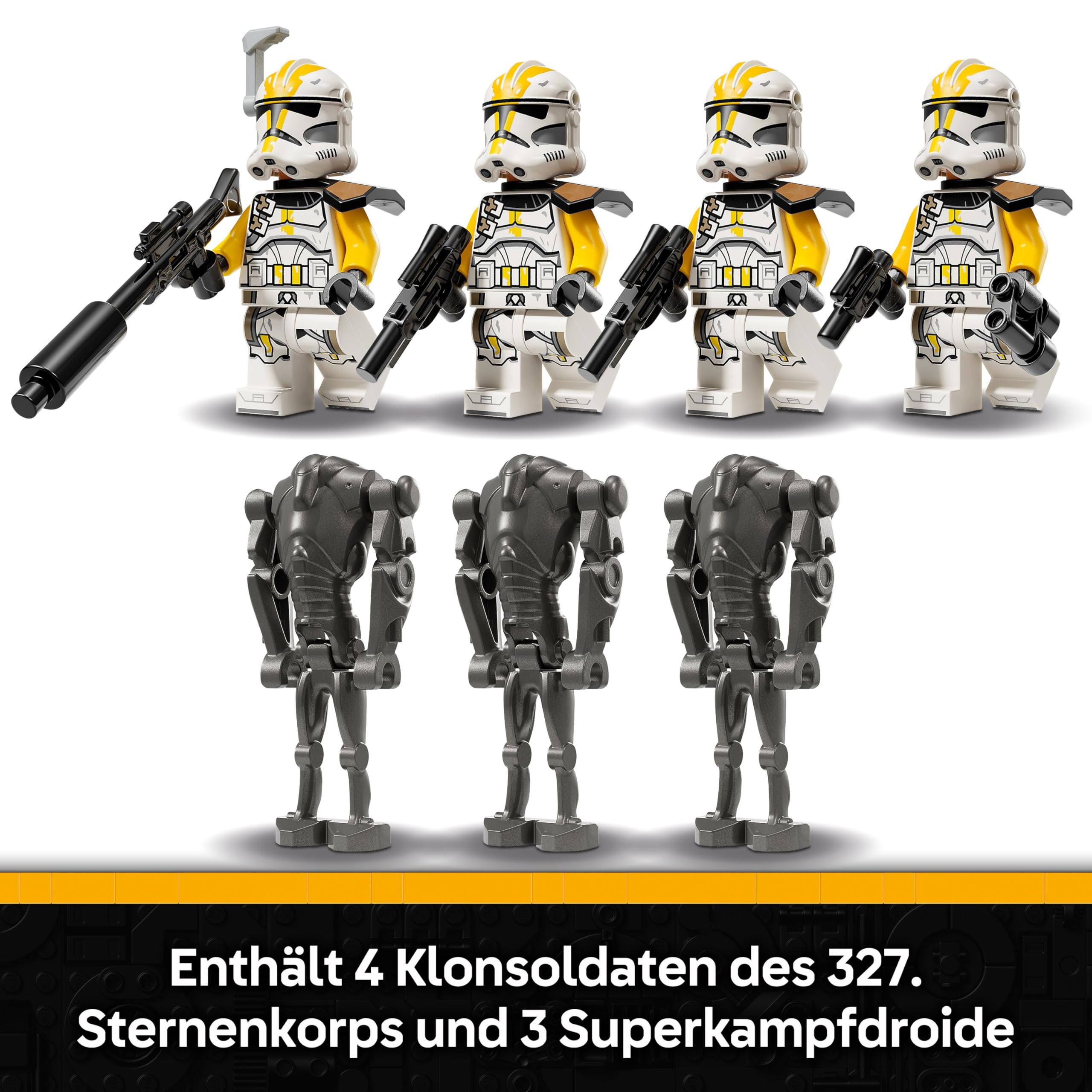 LEGO Star Wars Klonsoldaten des 327. Sternenkorps Battle Pack 75431