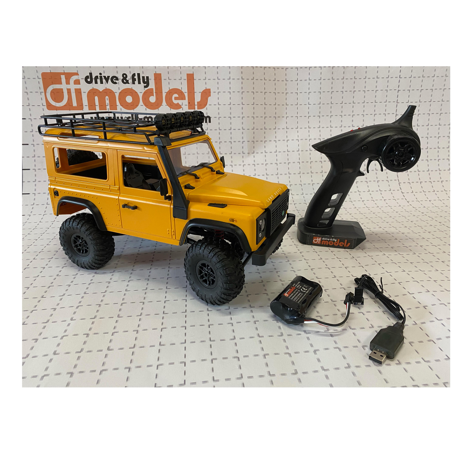 Land Rover D90 JEEP Camel 1:12