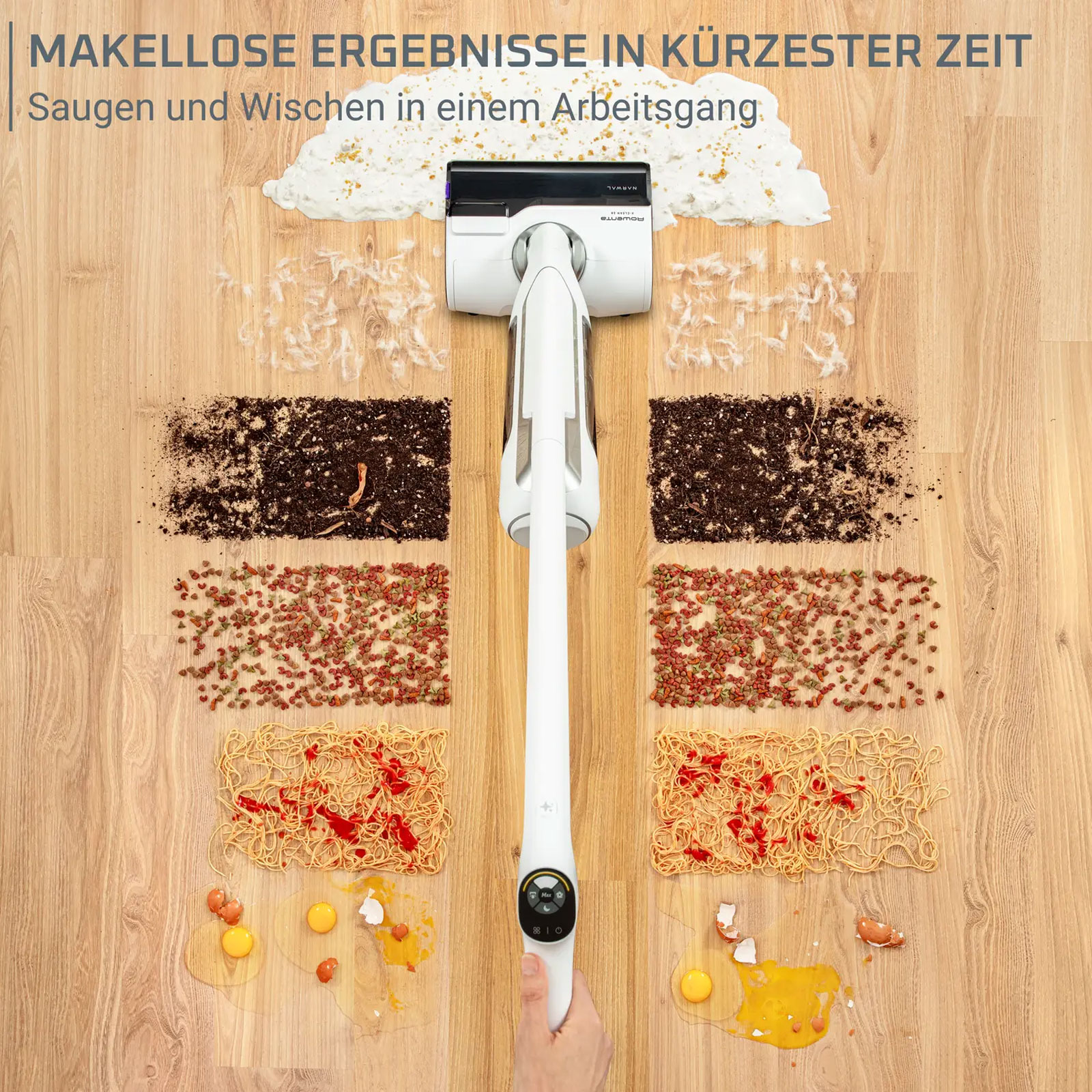 ROWENTA GZ7035 X-Clean 10 Akku-Nass-Trockensauger