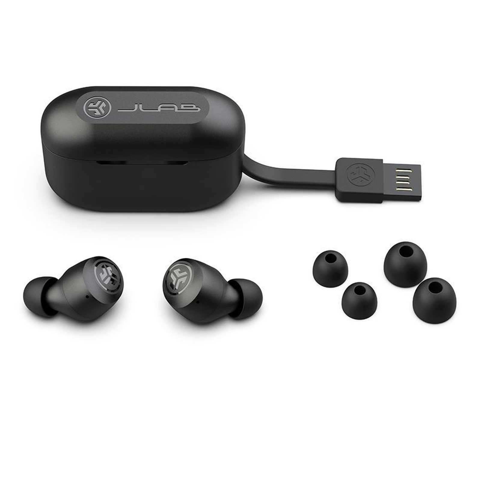 JLab Go Air Pop True Wireless Kopfhörer In-Ear Bluetooth, 8h+ Akku