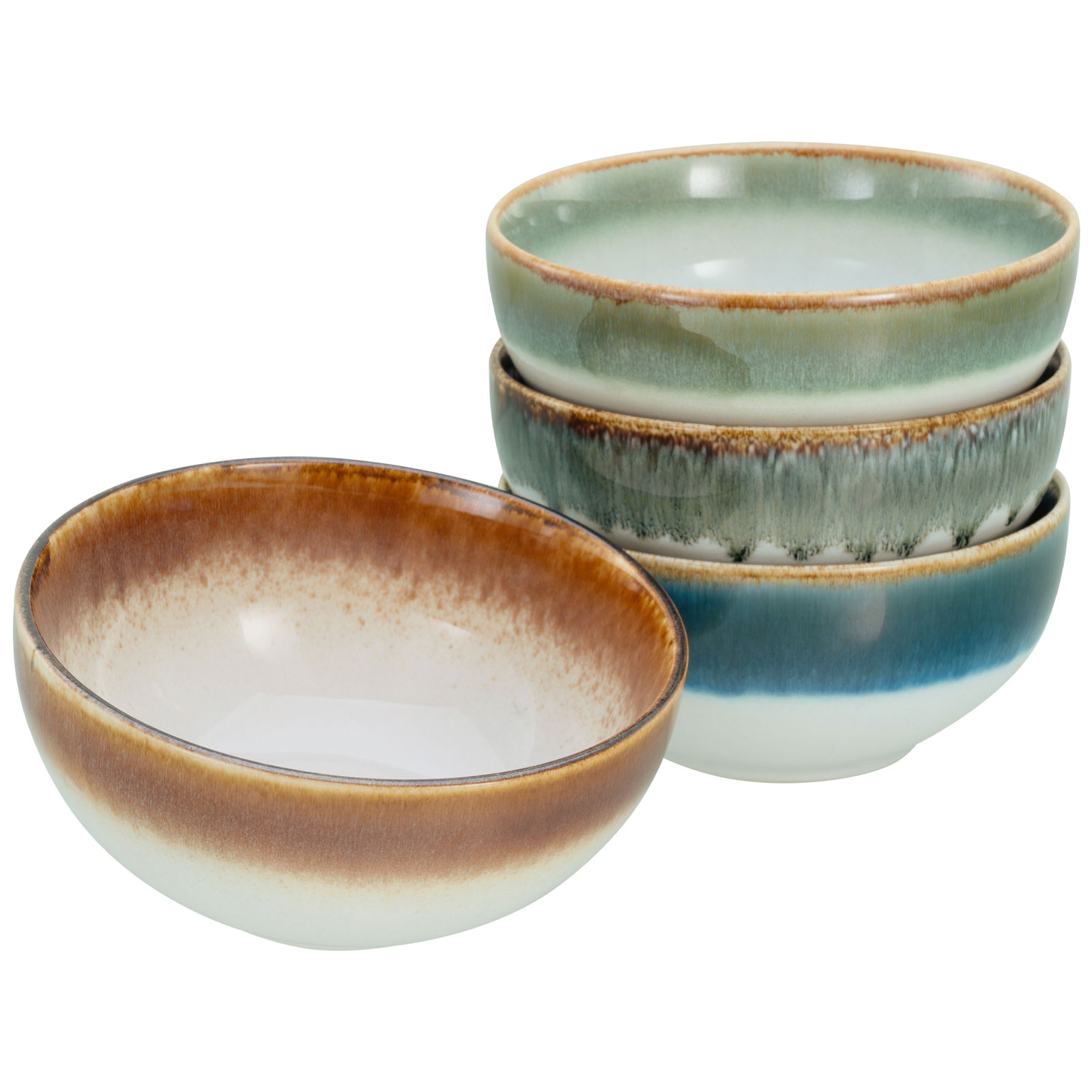 CreaTable Cascade 17546 Buddha Bowl Set, 4-teilig