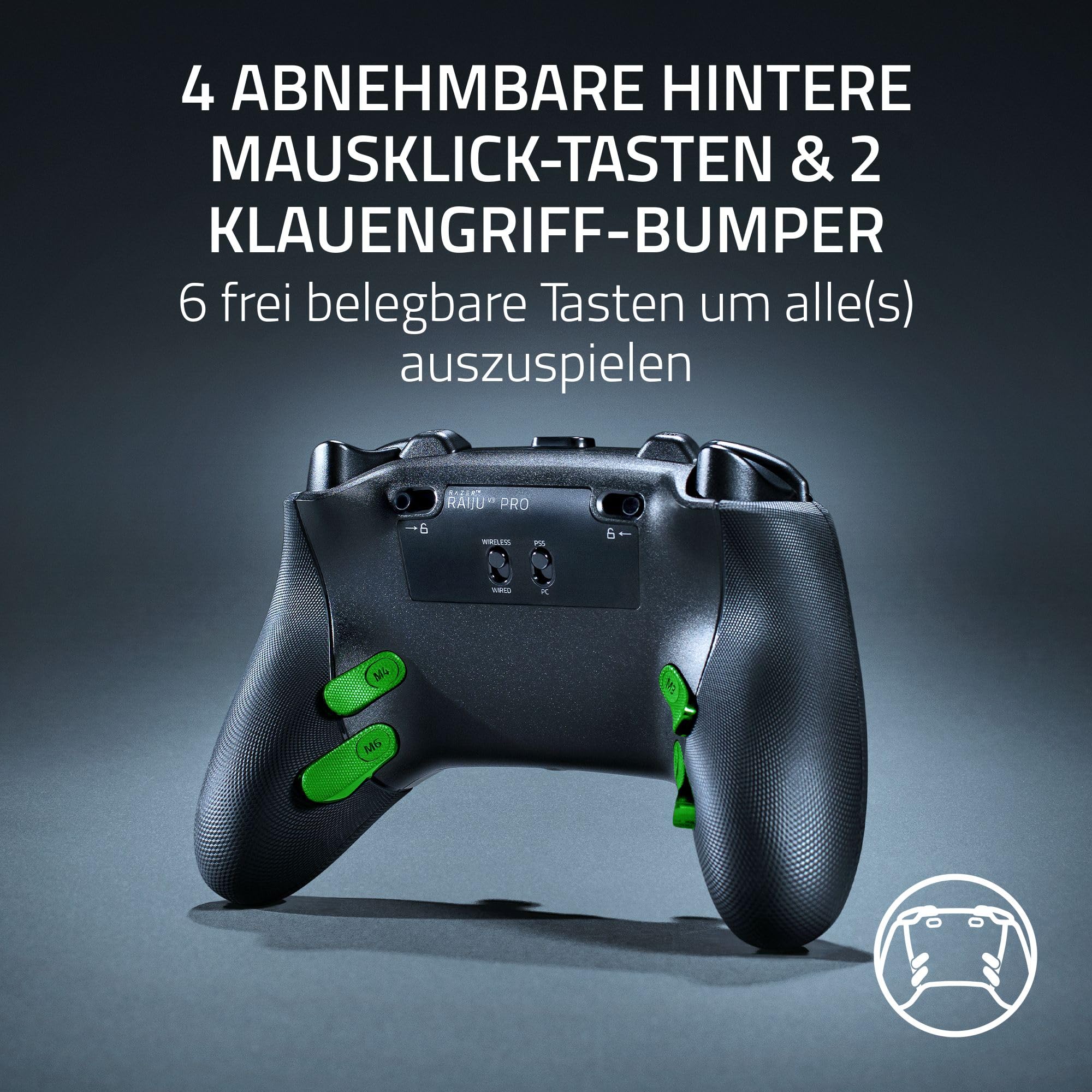 Razer Raiju V3 Pro - Kabelloser E-Sport-Controller