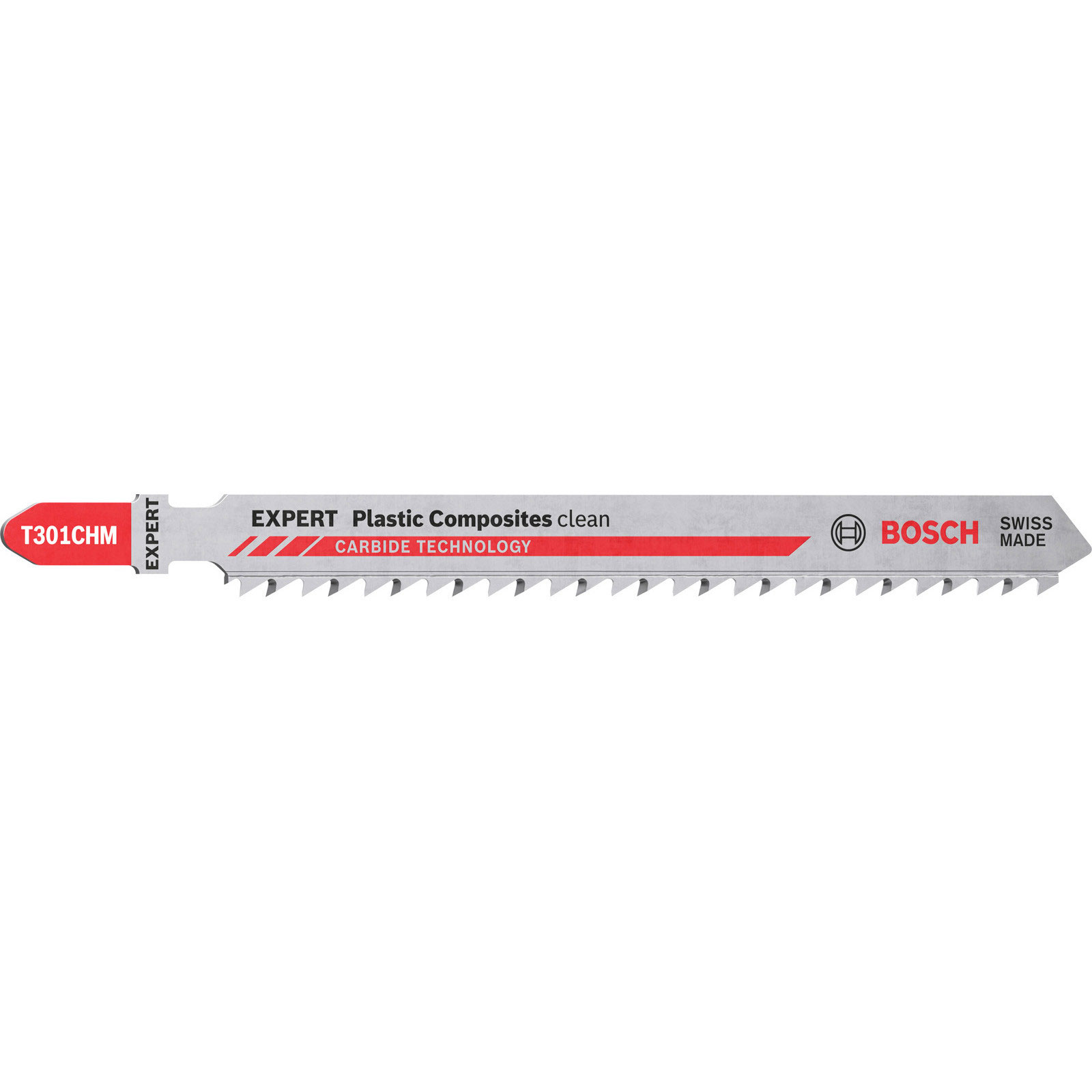Bosch Professional Expert Plastic Composites Clean T 301 CHM Stichsaegeblatt, 3 Stueck