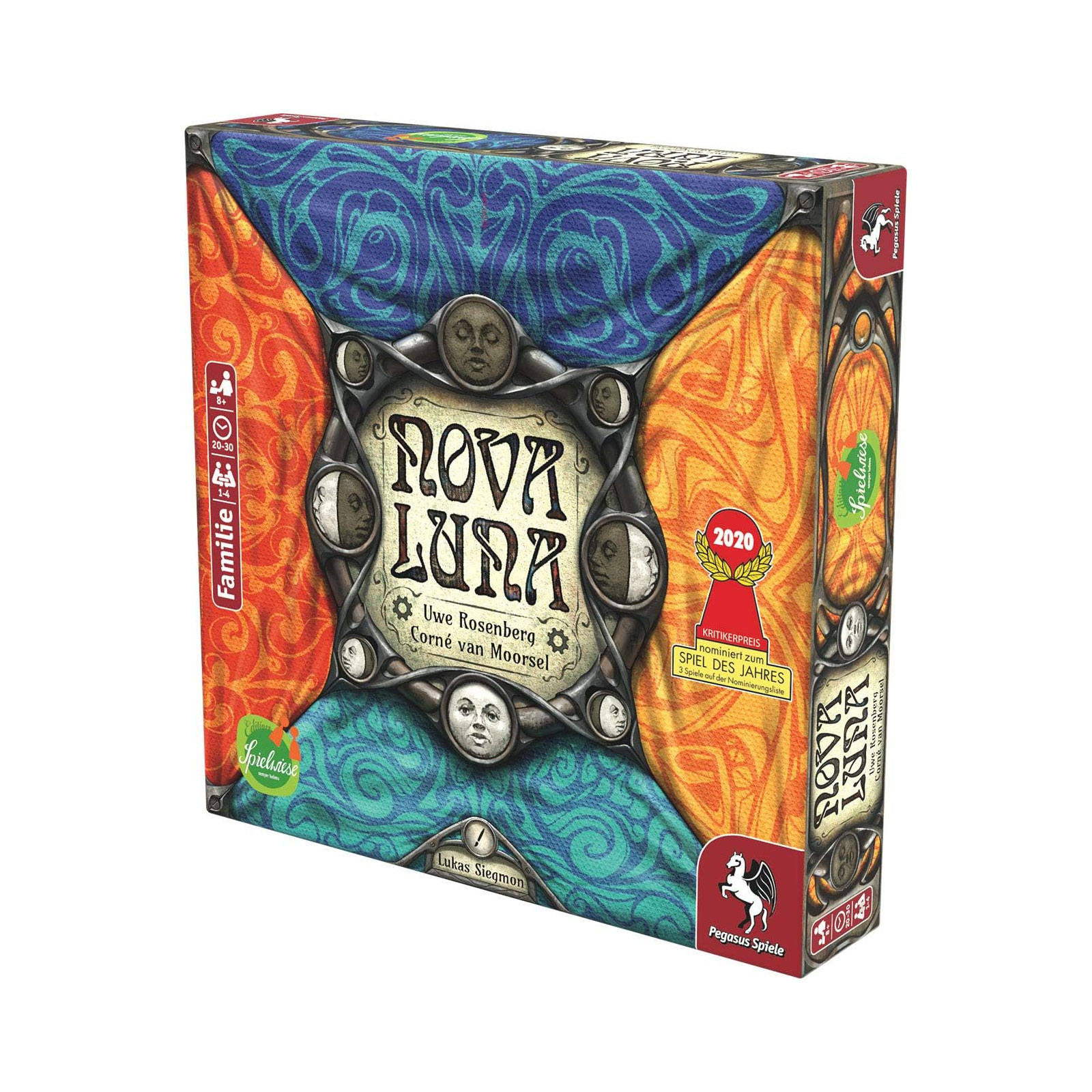 Pegasus Spiele Nova Luna (Edition Spielwiese) 59050G Brettspiel